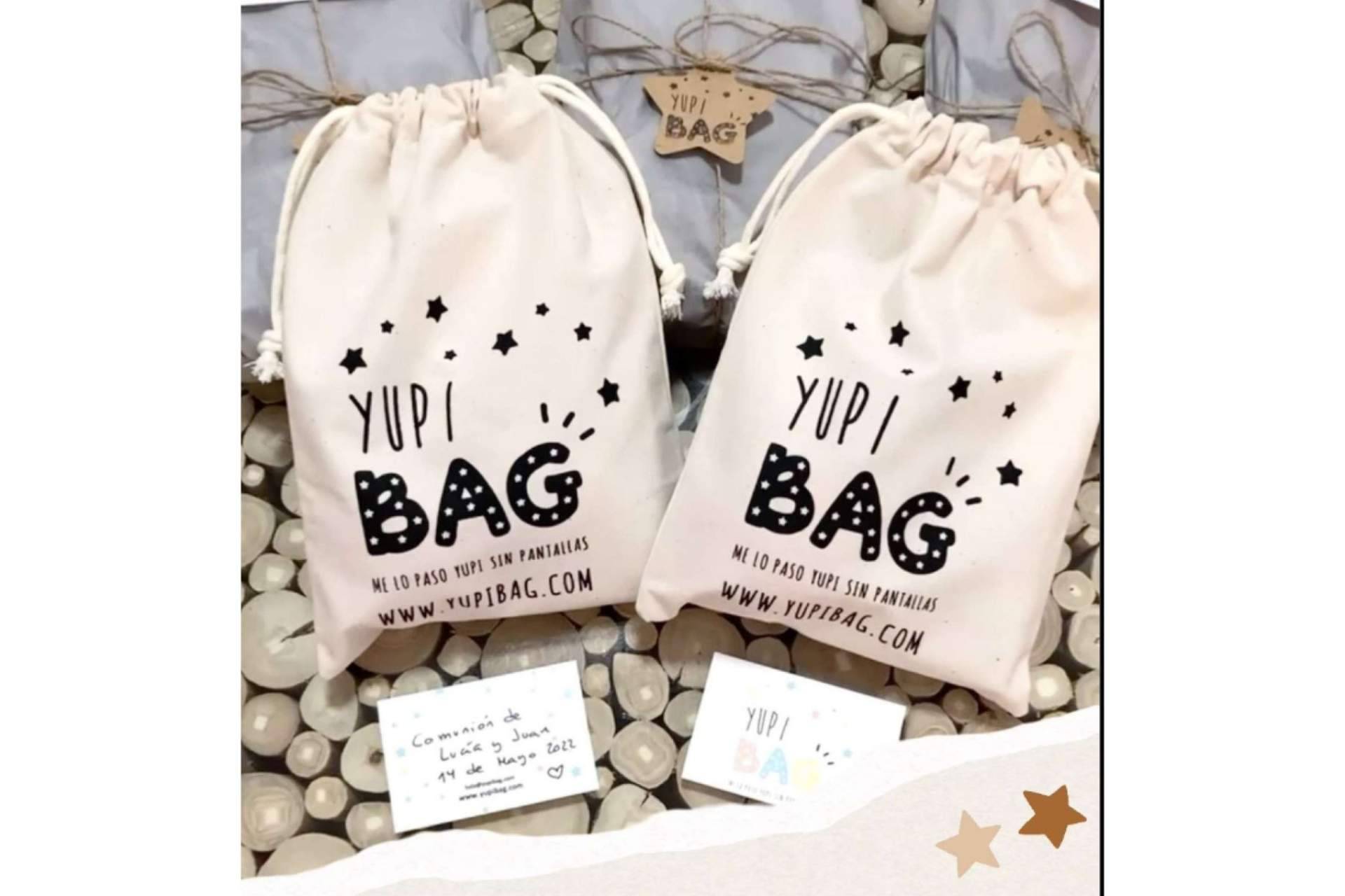 Como alternativa a las pantallas, se puede regalar a los más pequeños una YupiBag en los eventos