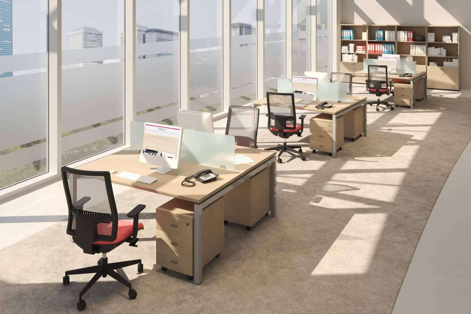 ¿Cuáles son los beneficios de la técnica open space en las oficinas?, por Office Deco