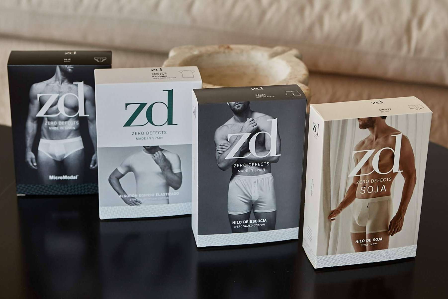 Piezas de lencería única de la mano de ZD Zero Defects