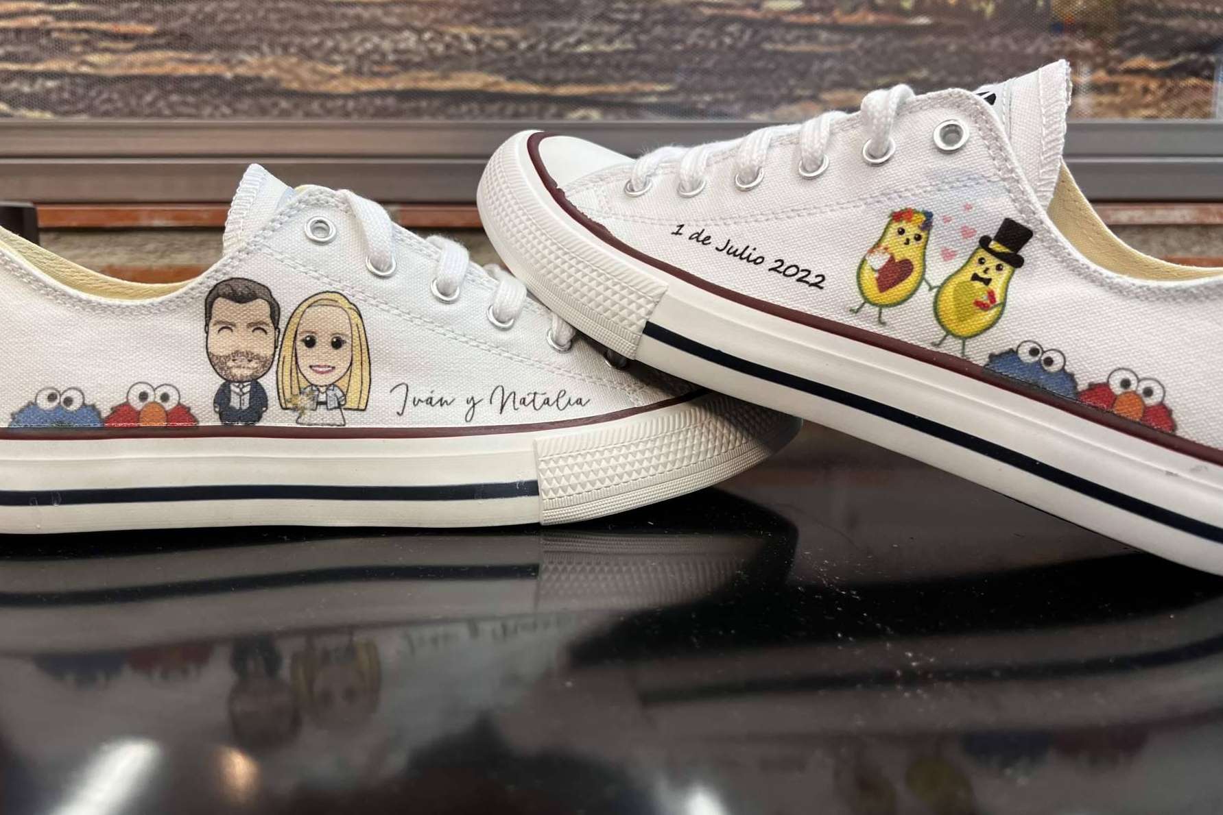 AMM Aerografía personaliza zapatillas para dar a cualquier look un toque único