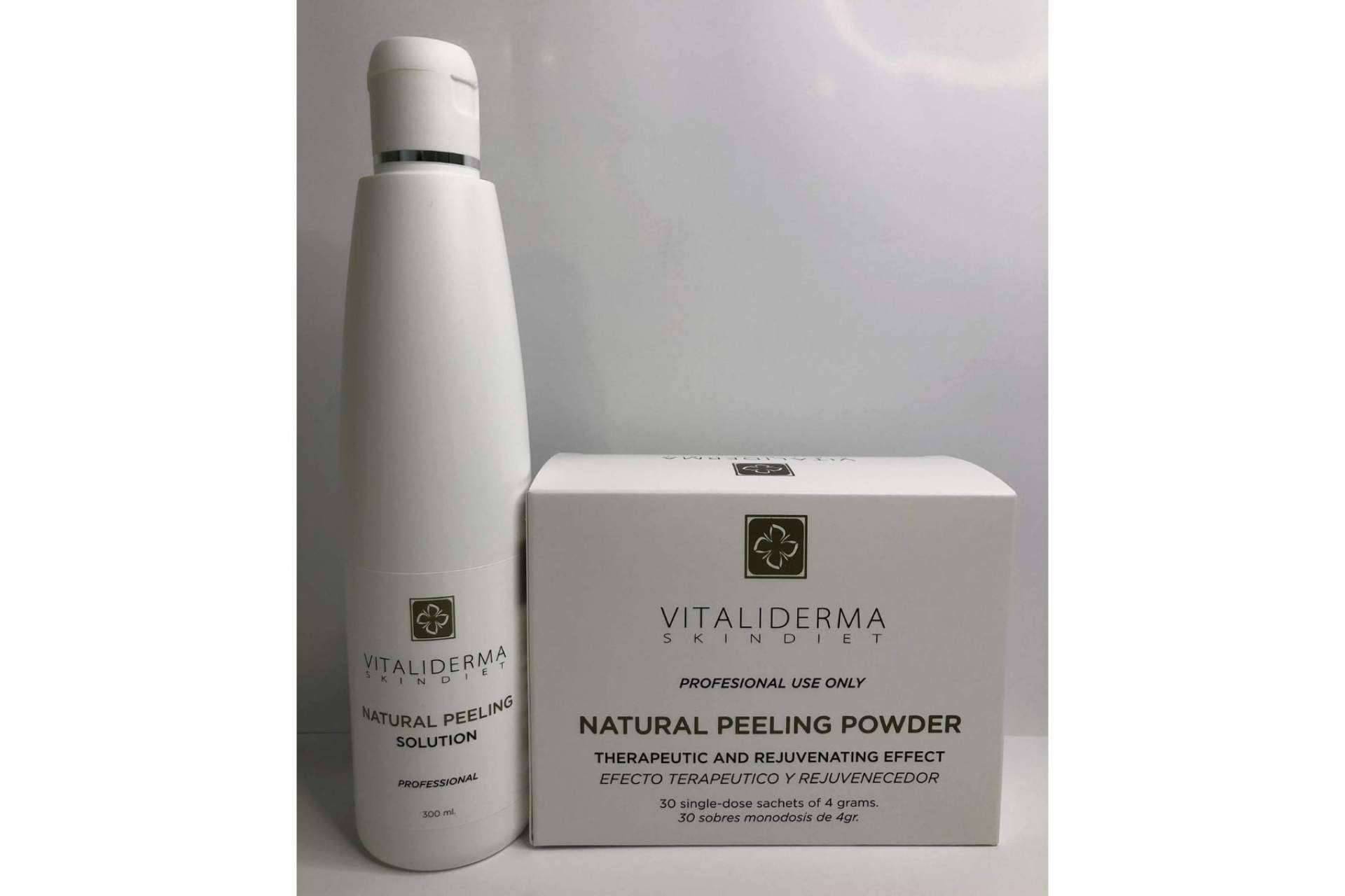 Los productos de cosmética creados a partir de ingredientes totalmente naturales de Vitaliderma, como el Bio-Peeling