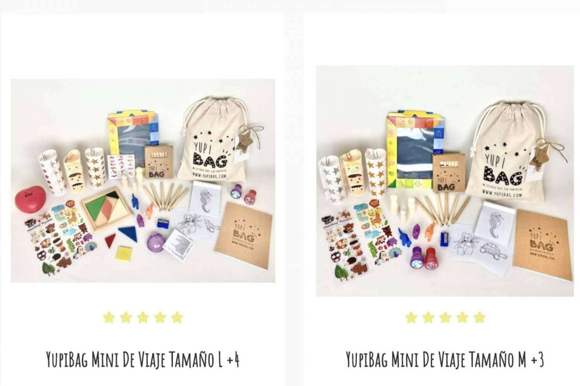 YupiBag presenta su bolsa de juguetes para niños más pequeña para regalar