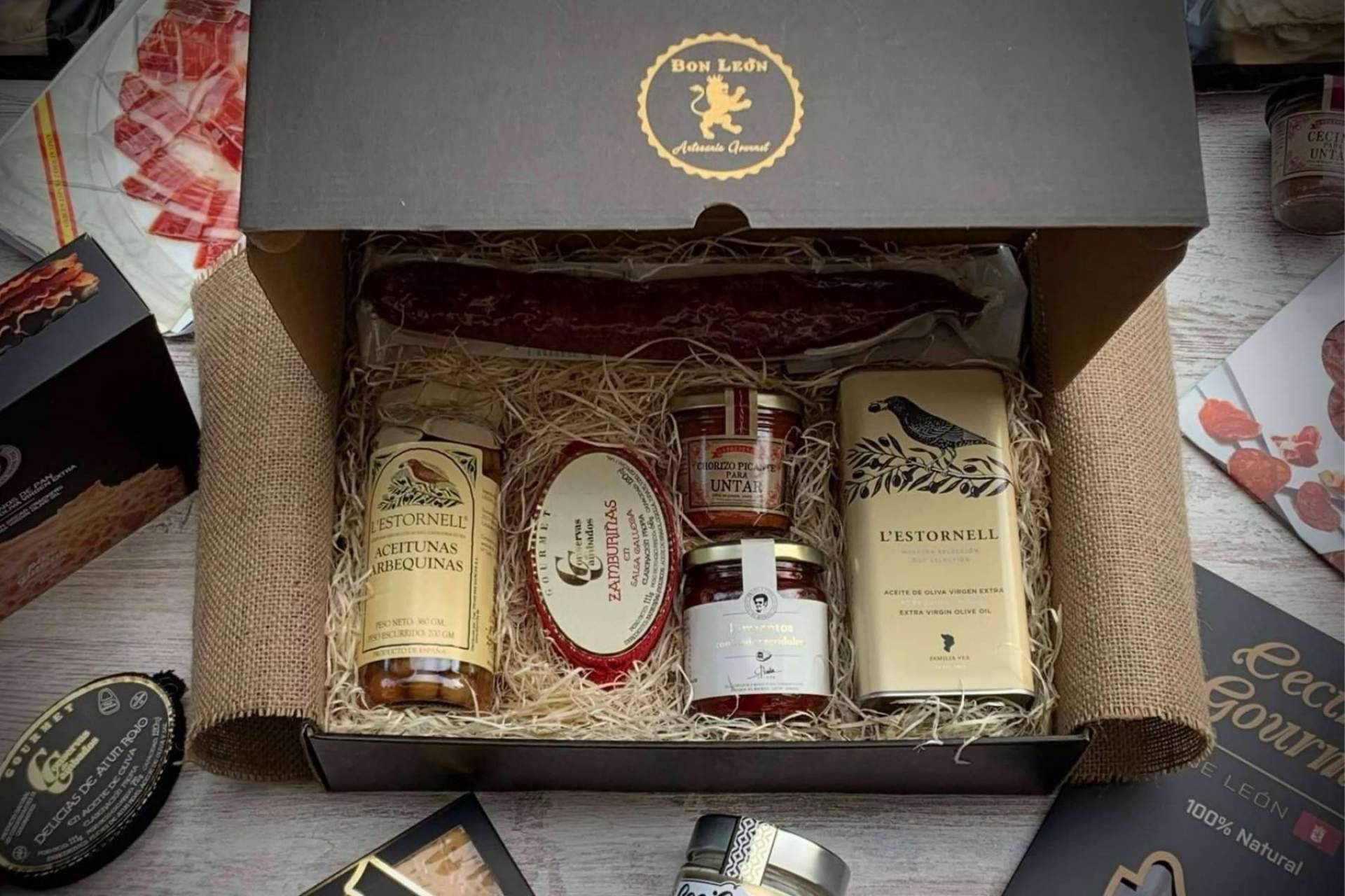 Bon León ofrece el Club Goumet para recibir cada mes productos de calidad y una cesta de embutidos
