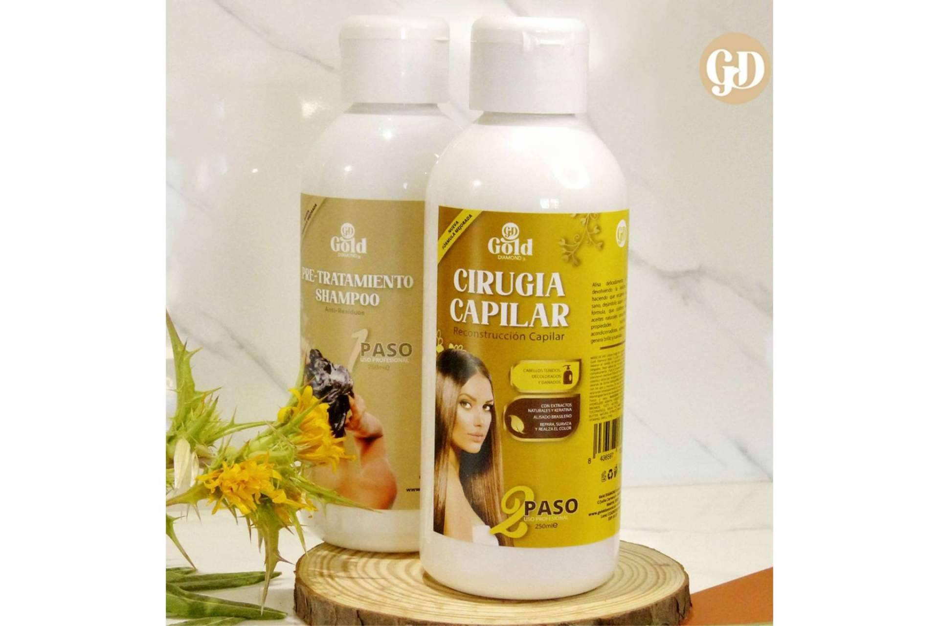 Kit de cirugía capilar para un cabello con aspecto sano, suave y brillante, de la mano de Gold DIAMOND