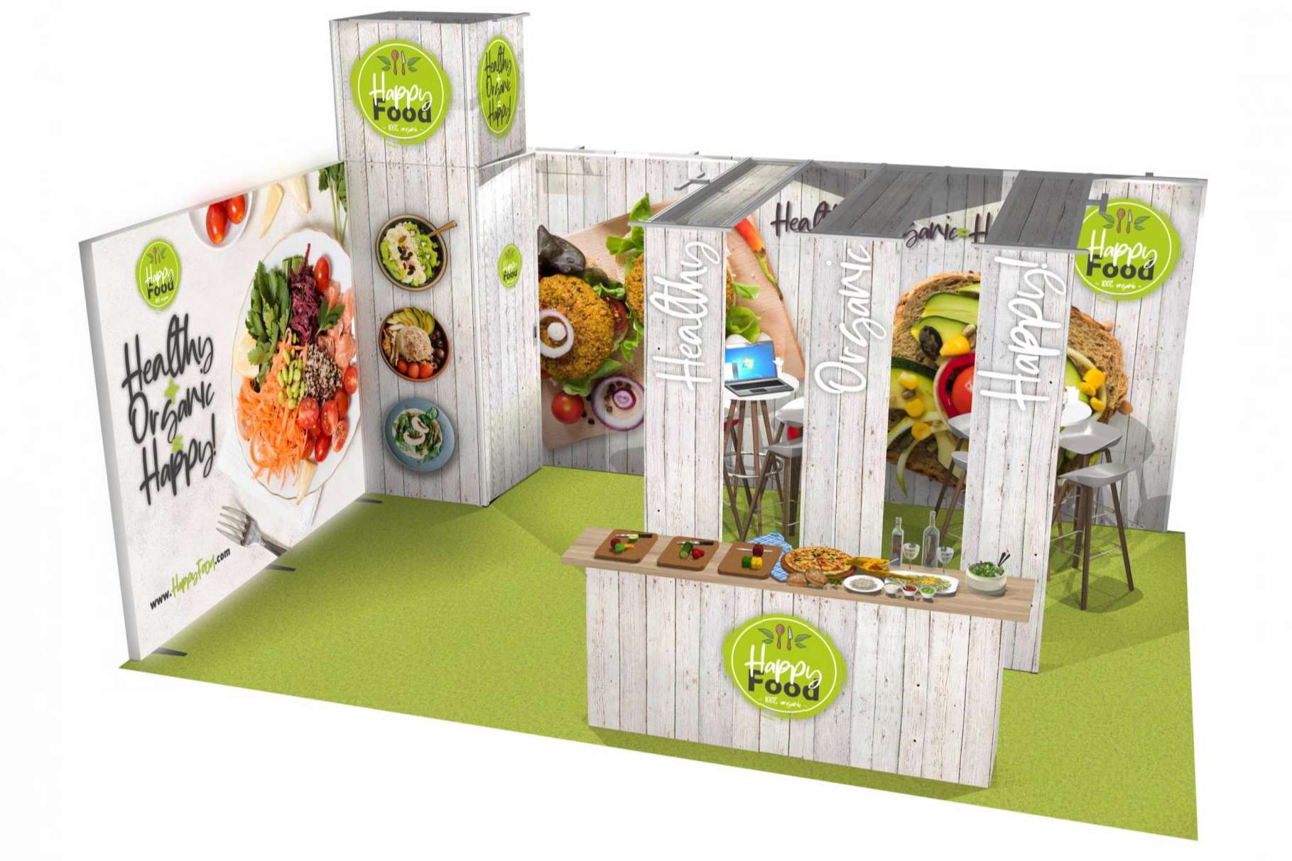 Conseguir un stand de renting para ferias con Olika Stands
