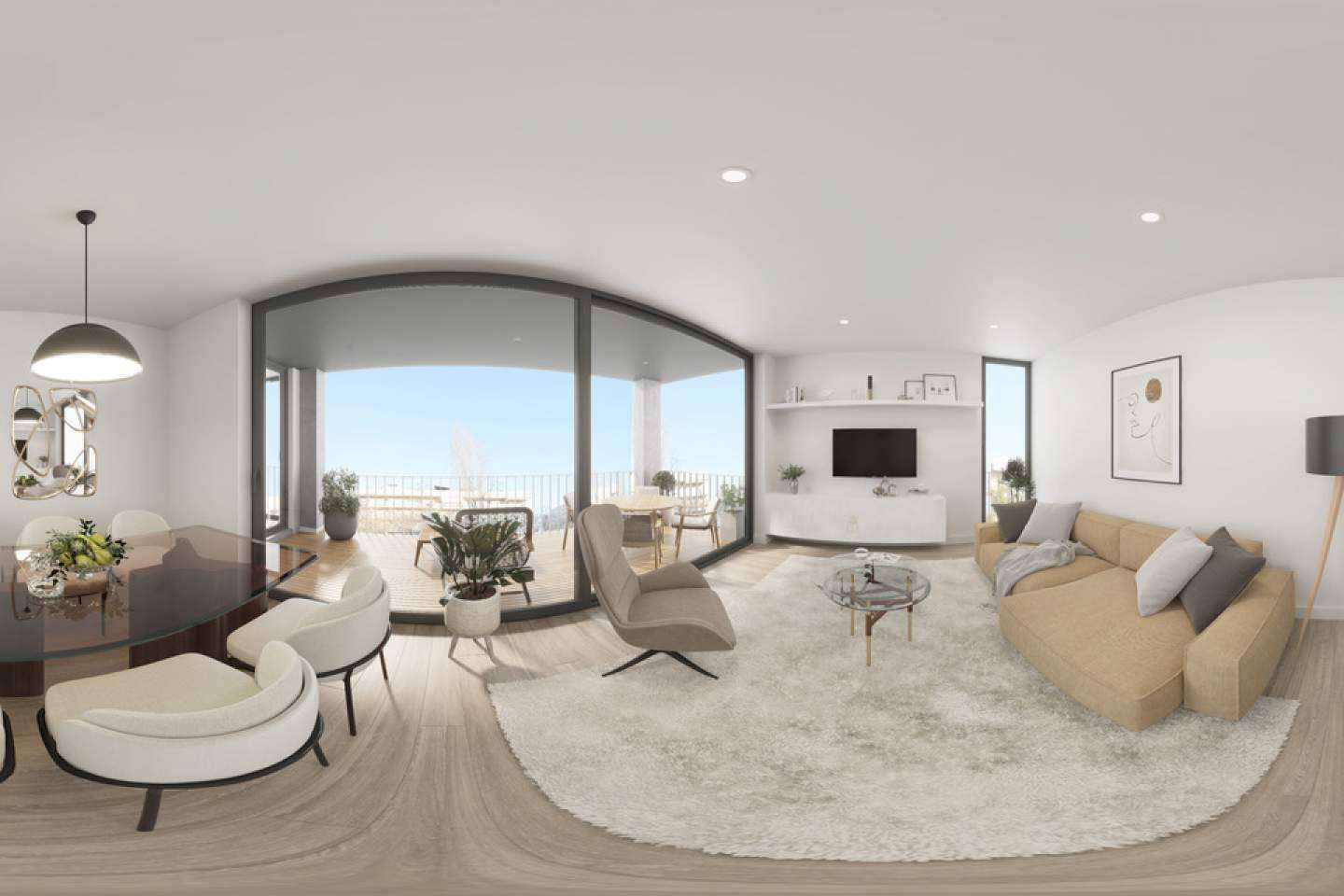 Renders 360 en arquitectura y trabajos hiperrealistas con VisualRE