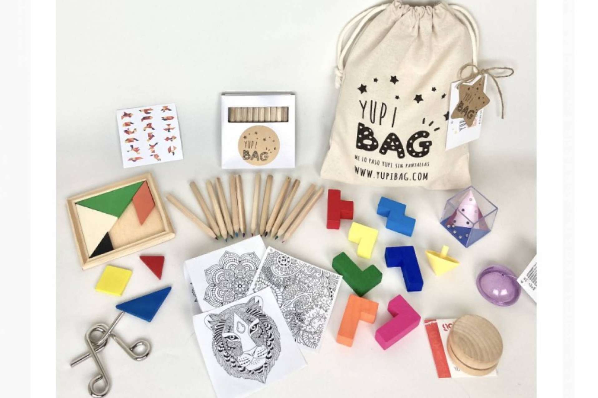 Los juguetes educativos para todas las edades de YupiBag