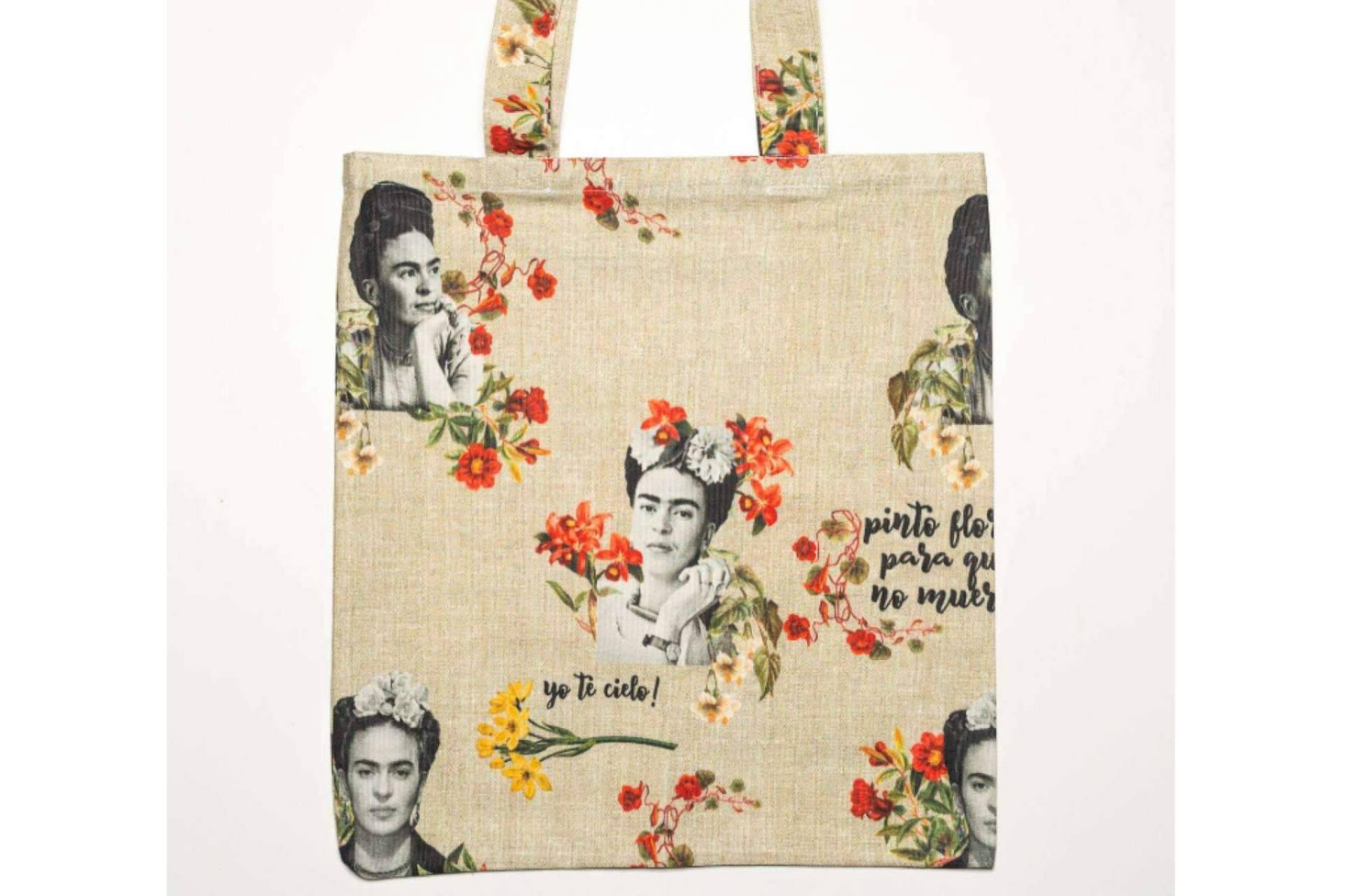 Usanifu Frida Khalo, una bolsa estampada artesanal de la marca Natinee Bags