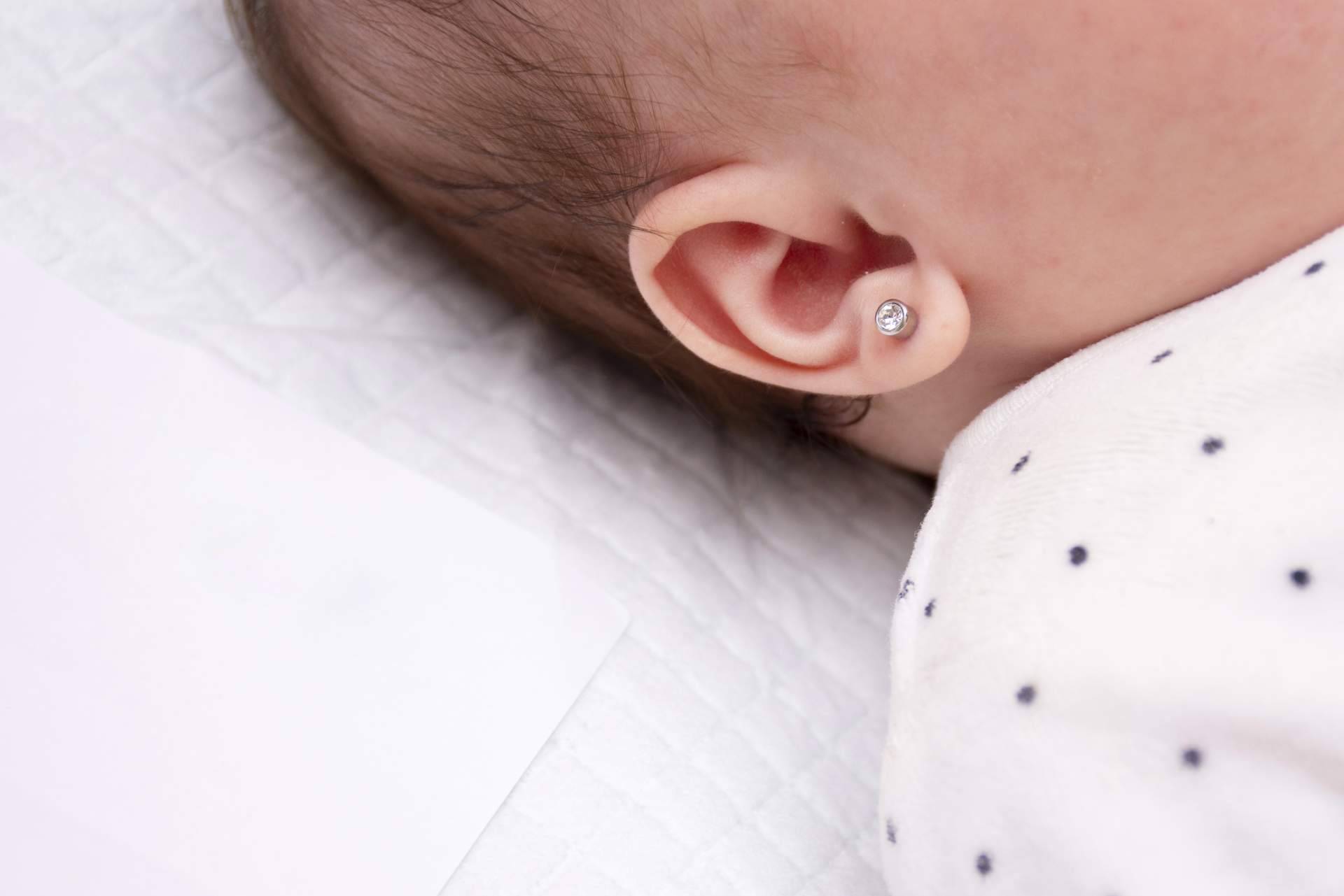 Los pendientes para bebé de El Rubí Joyeros, accesorios que acompañan a las niñas desde su nacimiento