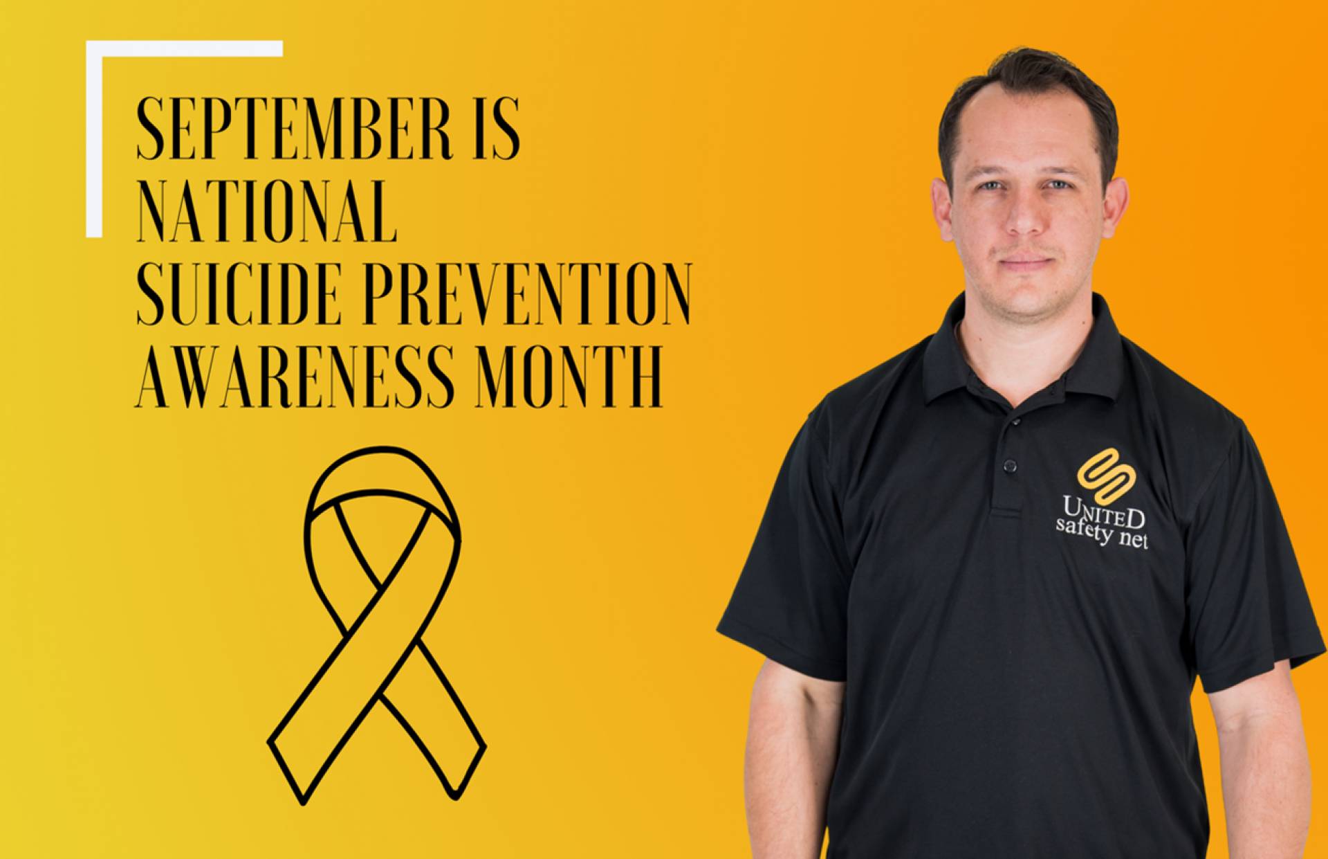 Septiembre Amarillo, Rony Jabour lidera la campaña de prevención del suicidio en los Estados Unidos
