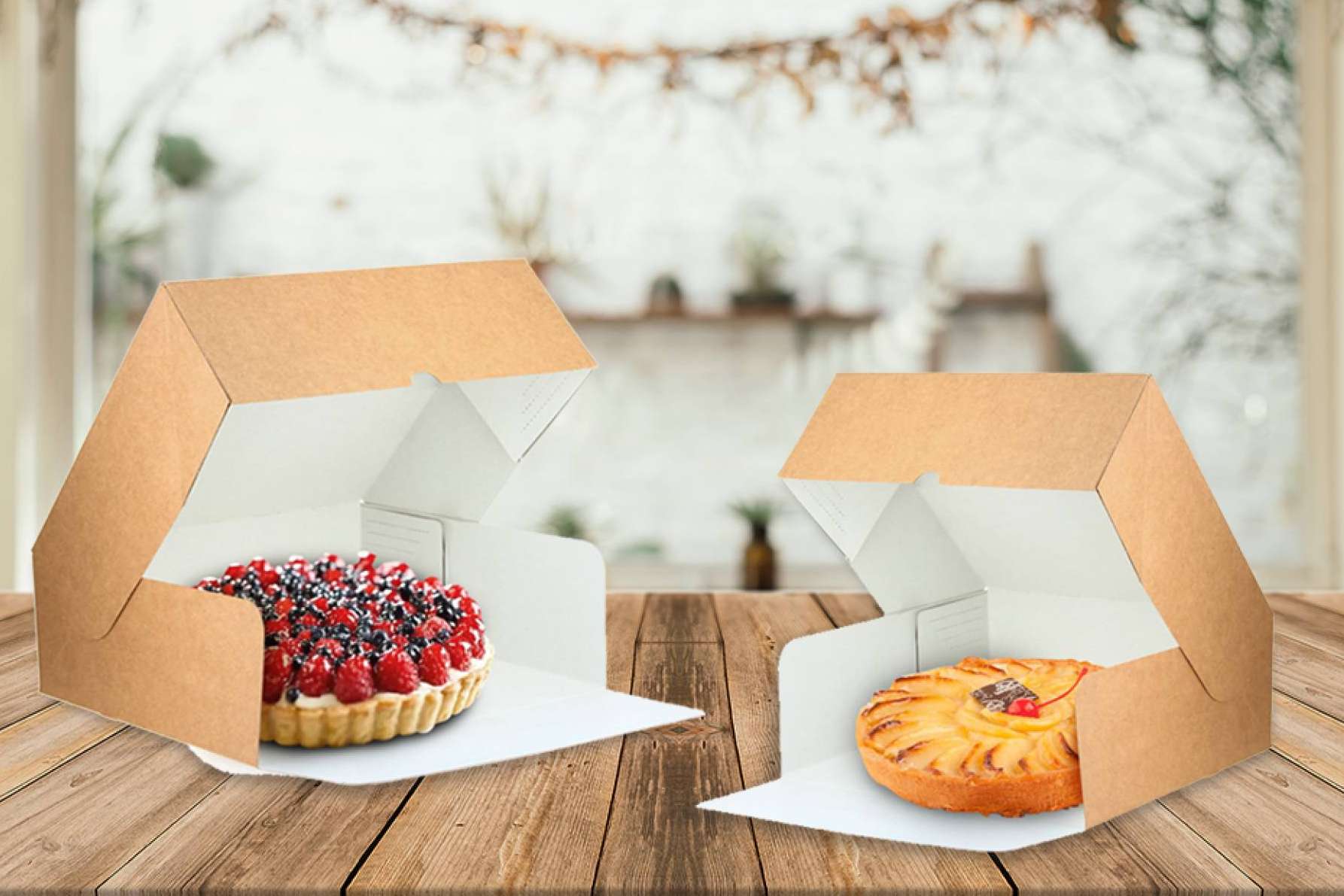 Packaging para pastelería y postres, de la mano de Punto Qpack