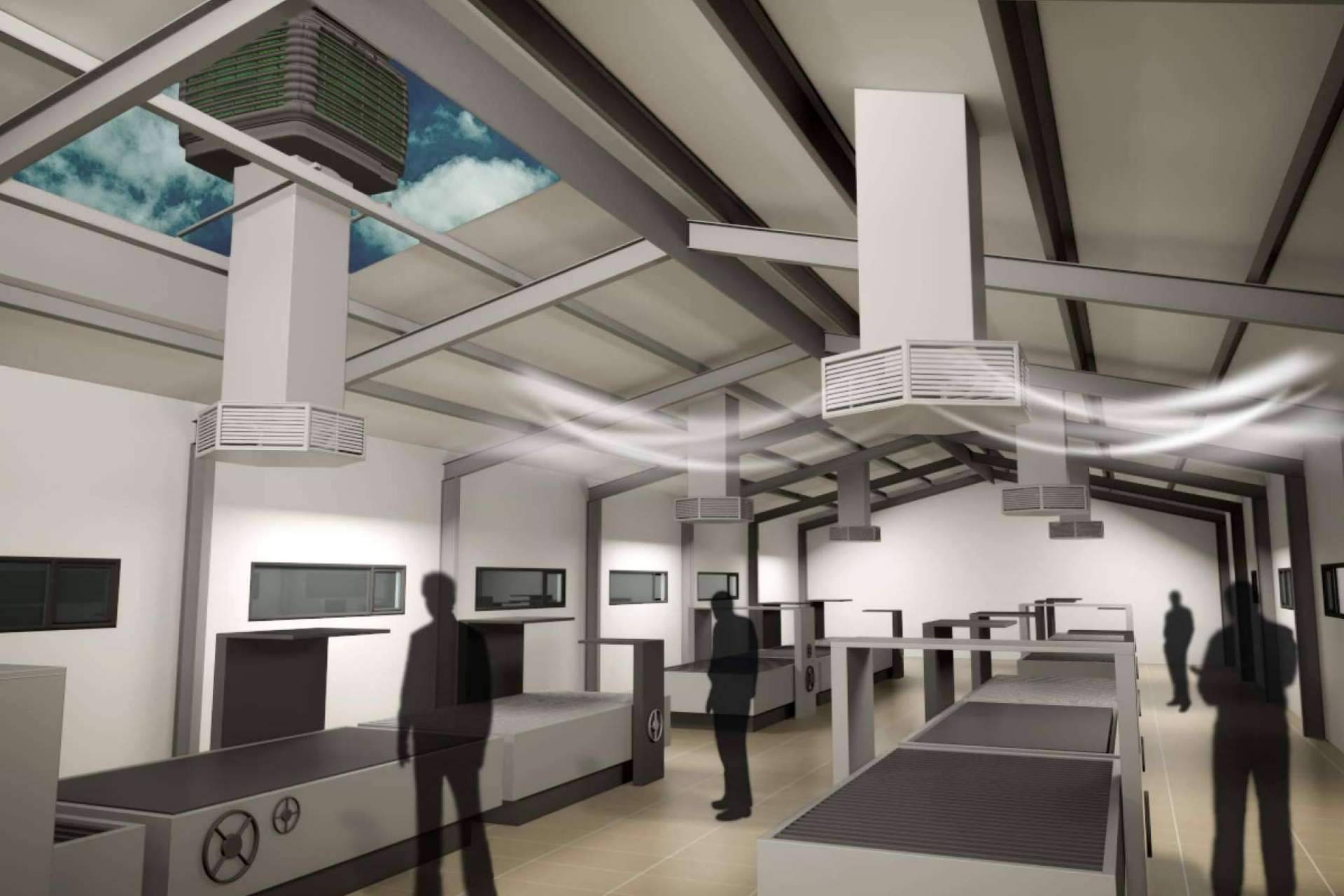 Una solución de ventilación, la climatización evaporativa de Biocool