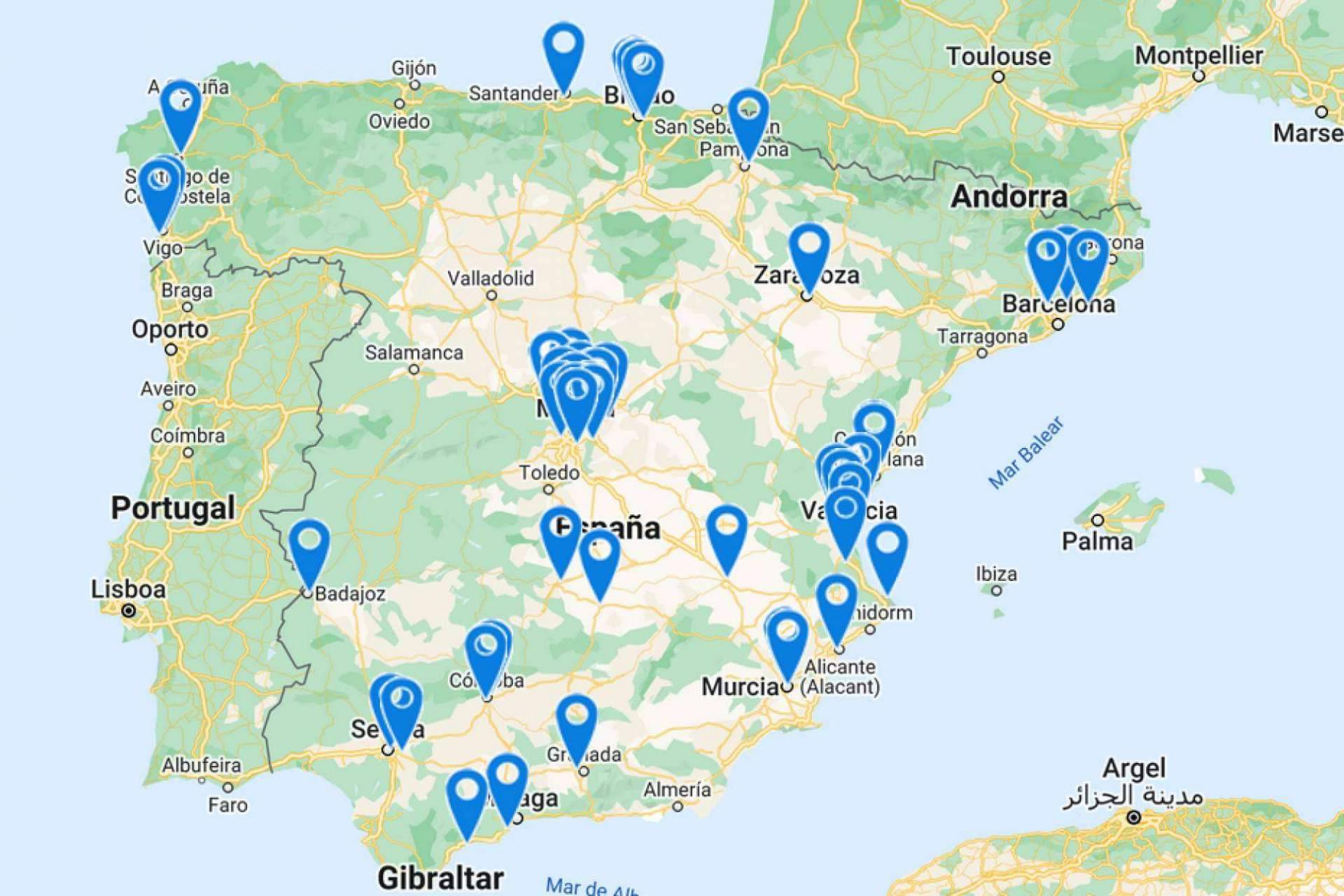 La red de puntos de entrega de vehículos de Alquicoche se amplía a 60 oficinas
