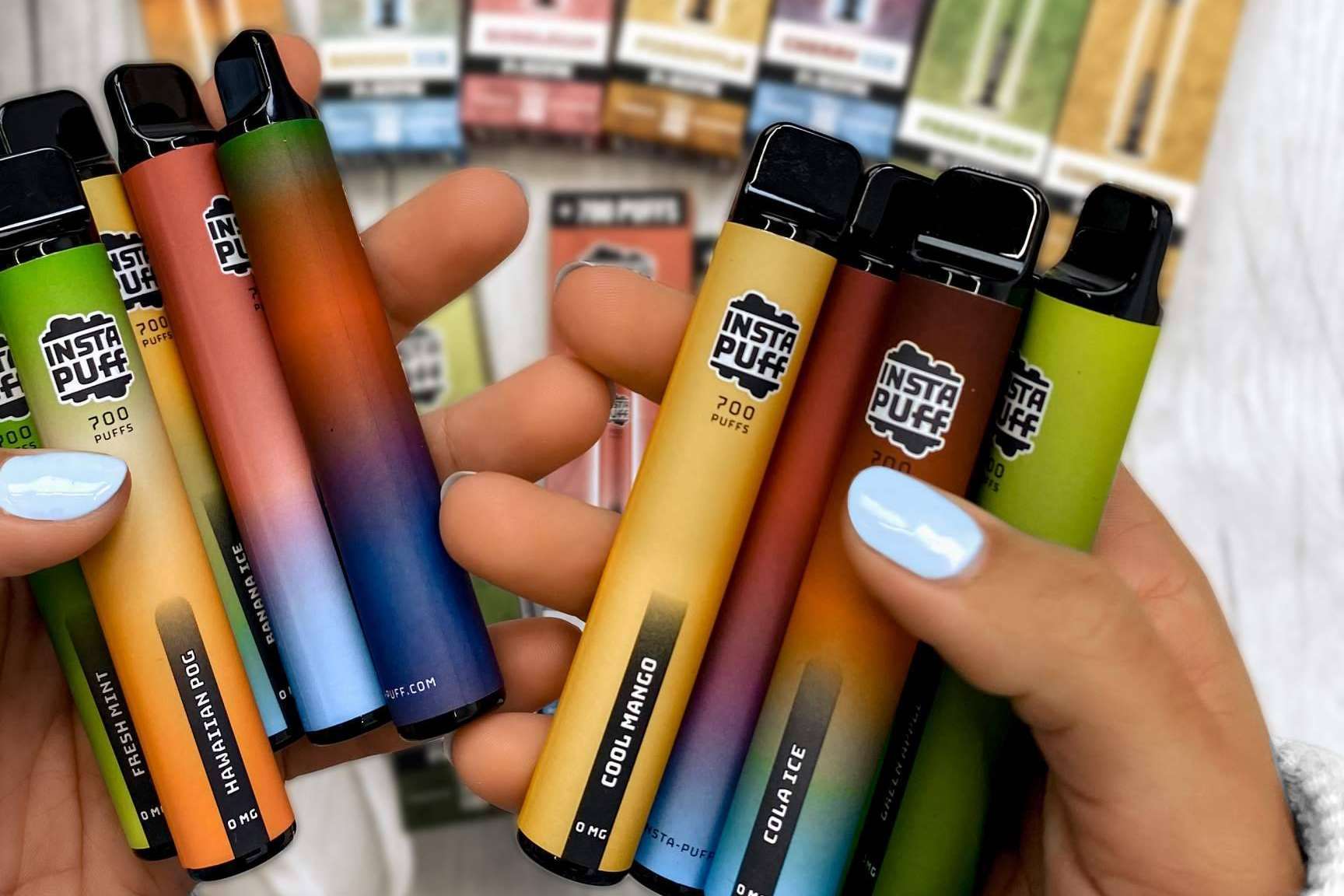 Los productos que brinda la marca Insta Puff en España