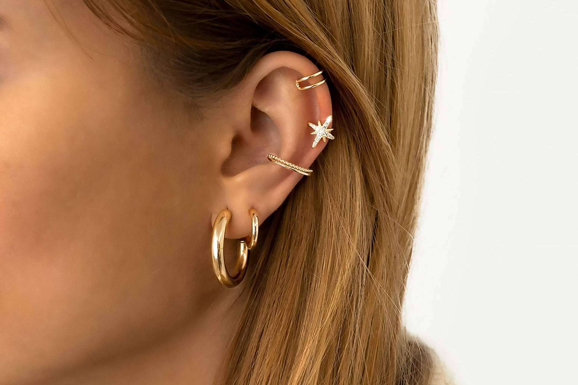 Pendientes de aro en tendencia, en la colección de Le Petite Marie