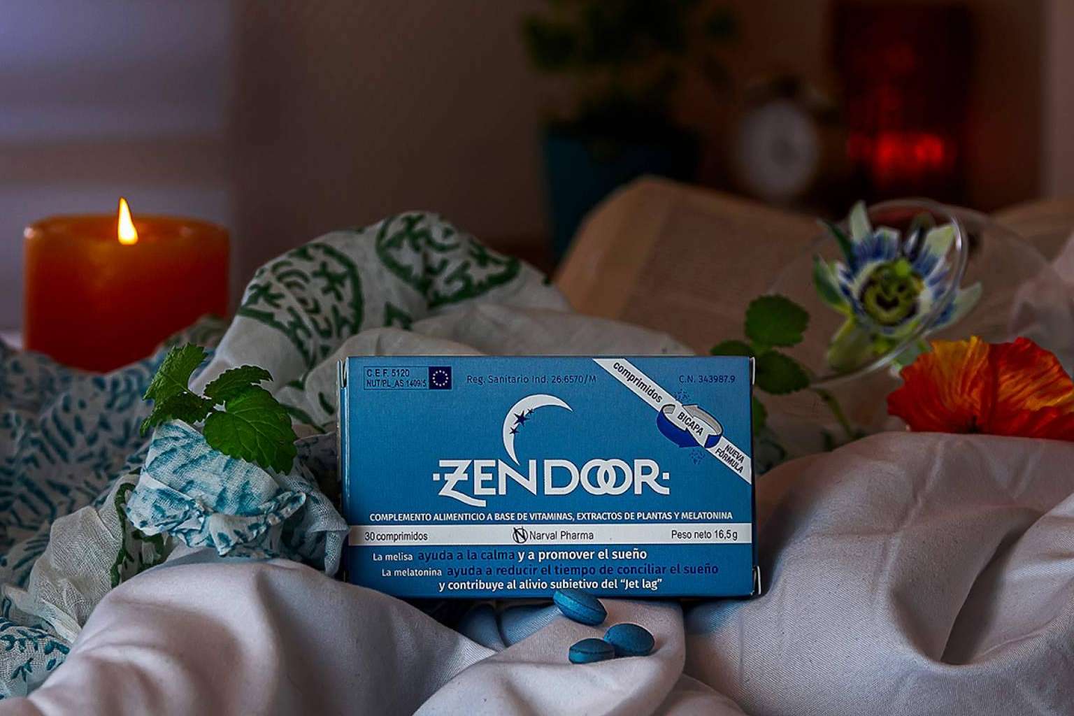 El complemento alimenticio natural Zendoor ayuda a conseguir un buen descanso
