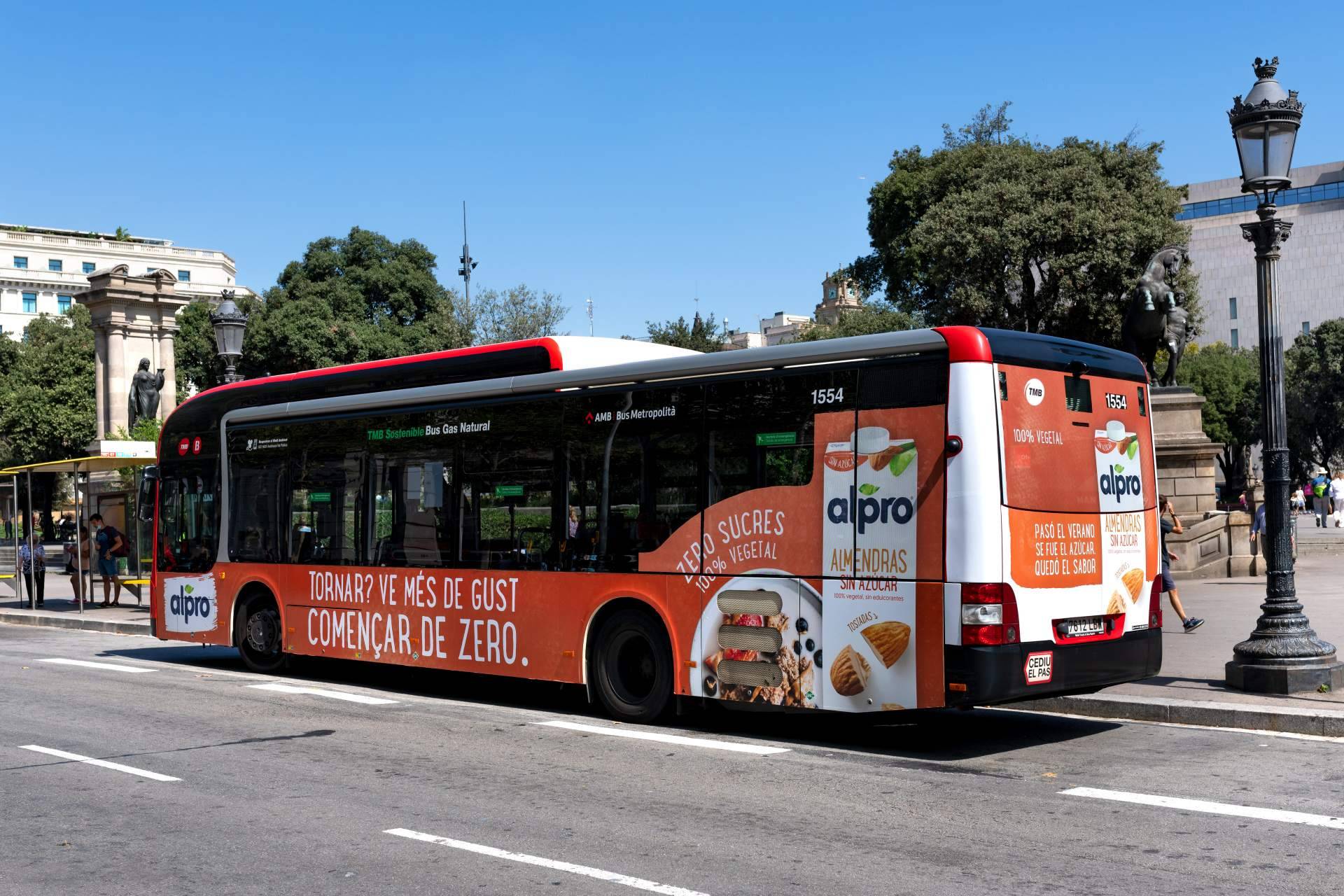 Promedios realiza campañas sostenibles en los buses integrales de Barcelona