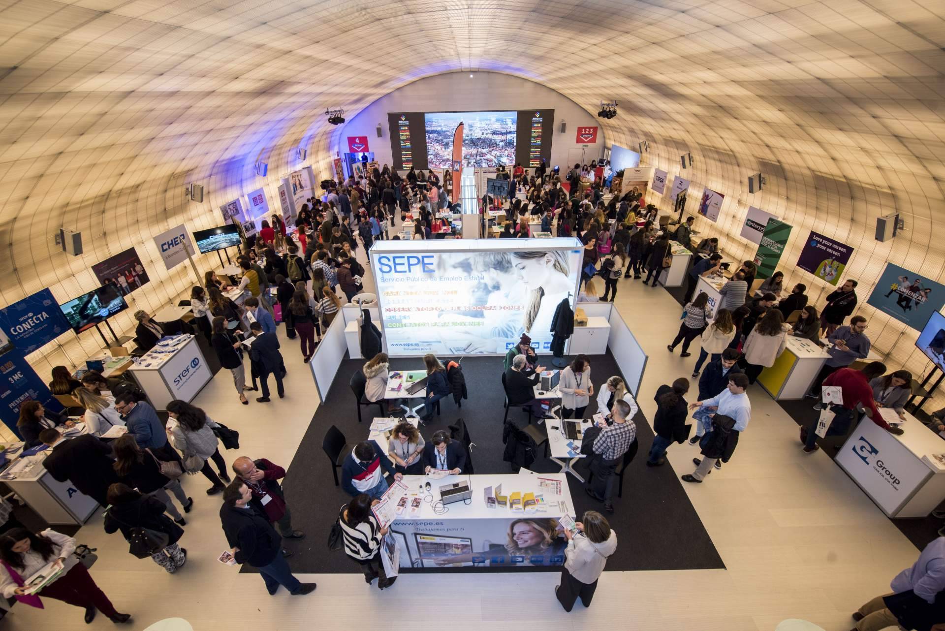 Un evento de referencia para encontrar trabajo y prácticas en empresas líderes, JOBMadrid'22