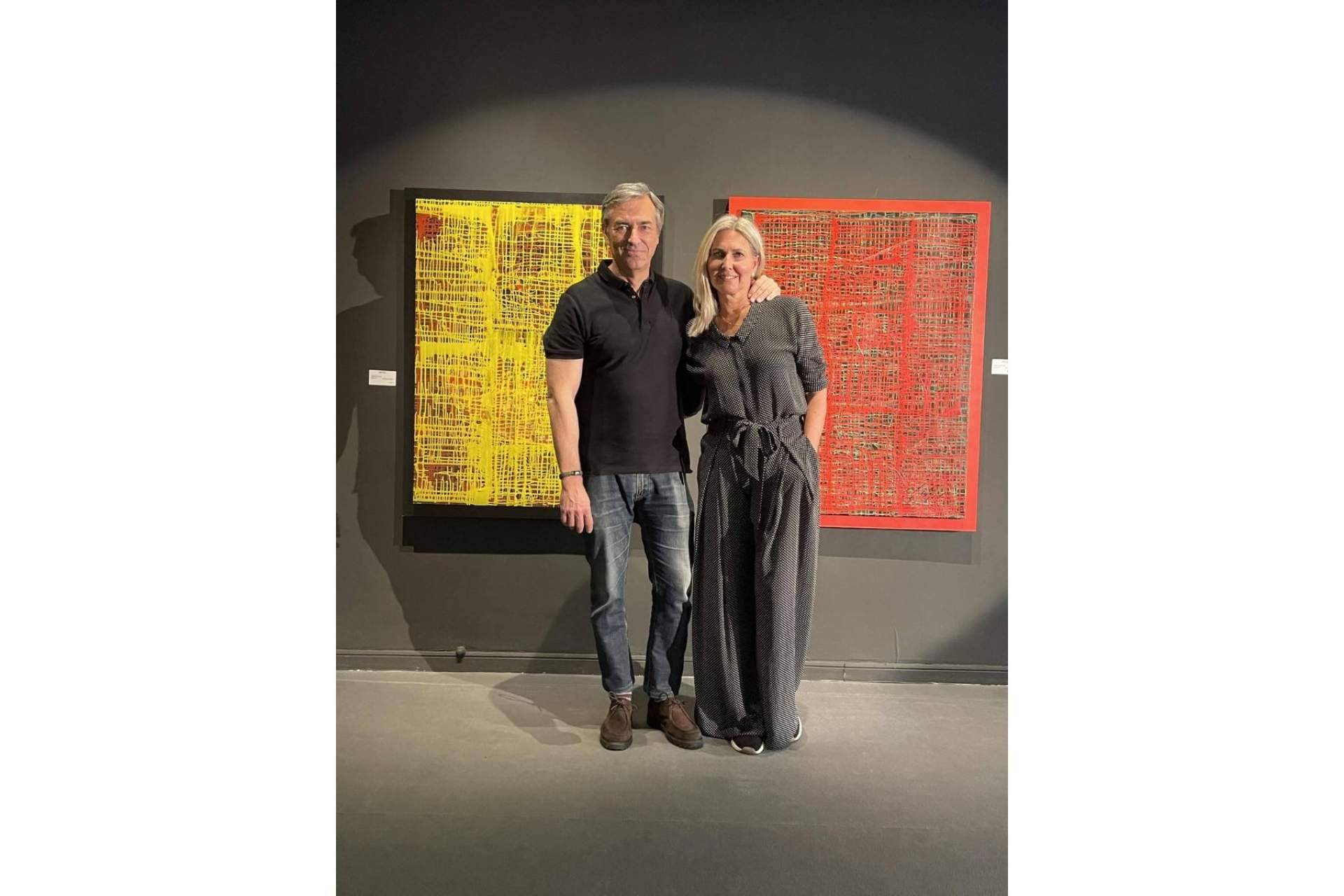 Cristina Casadevall y Serge Wetzel inauguran su exposición conjunta Art Lovers el 10 de noviembre