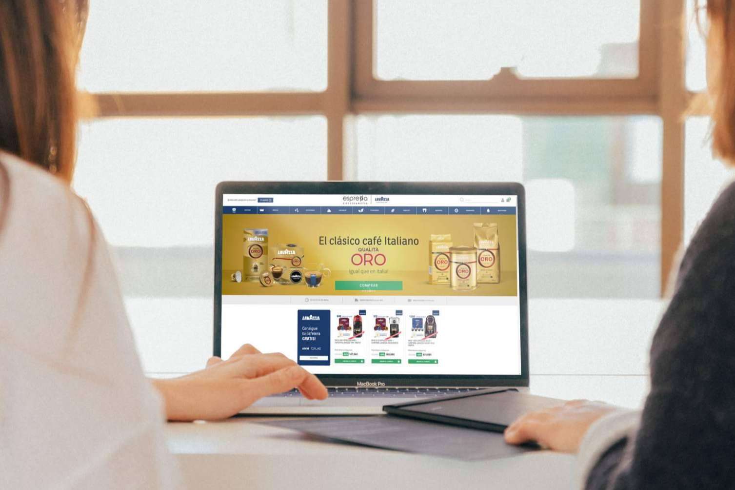Espressa Coffee and Water, una tienda online de café Lavazza