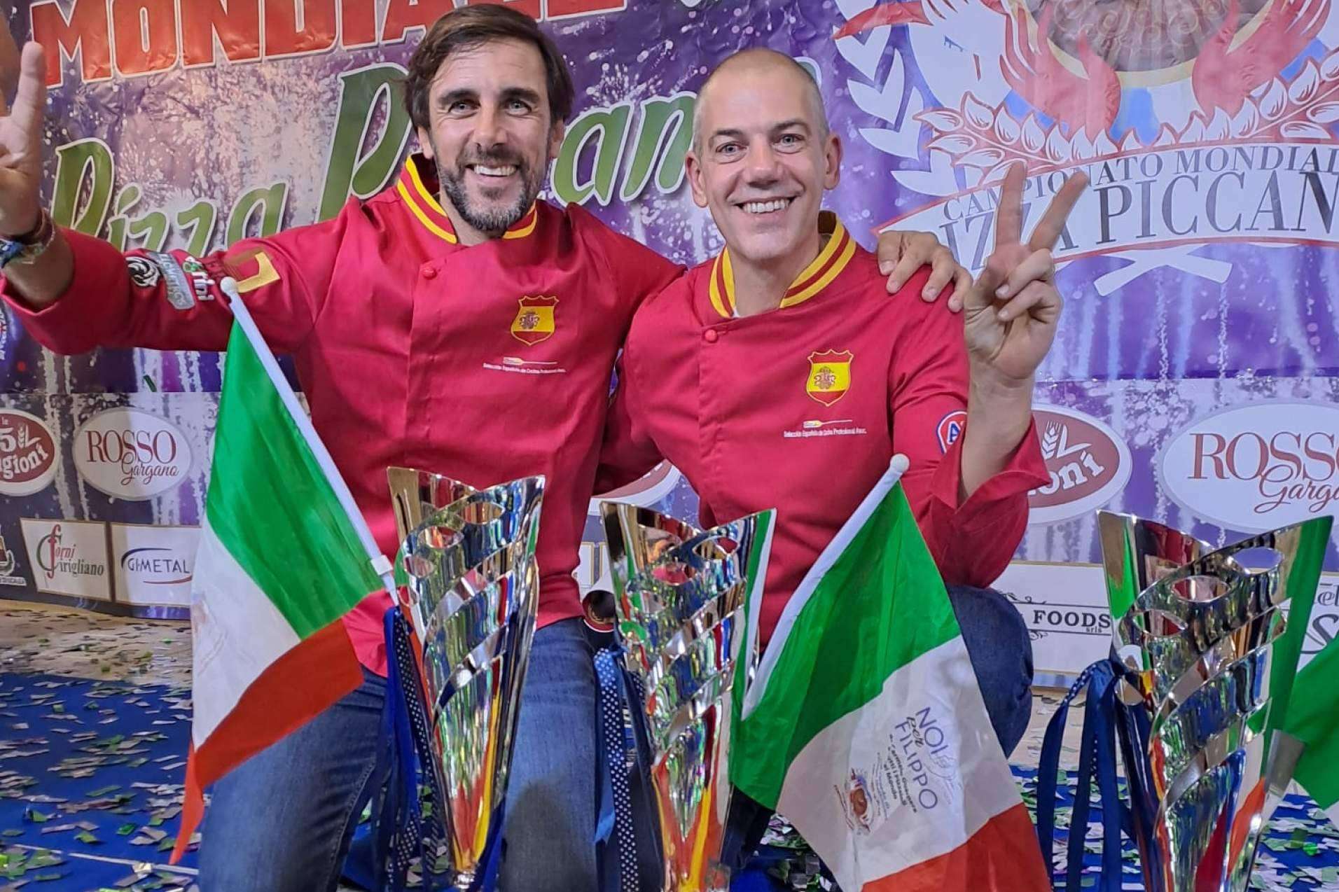 Marco Bianchi es el pizzero español de Il Cortile, quien ha sido campeón del mundo de pizza picante