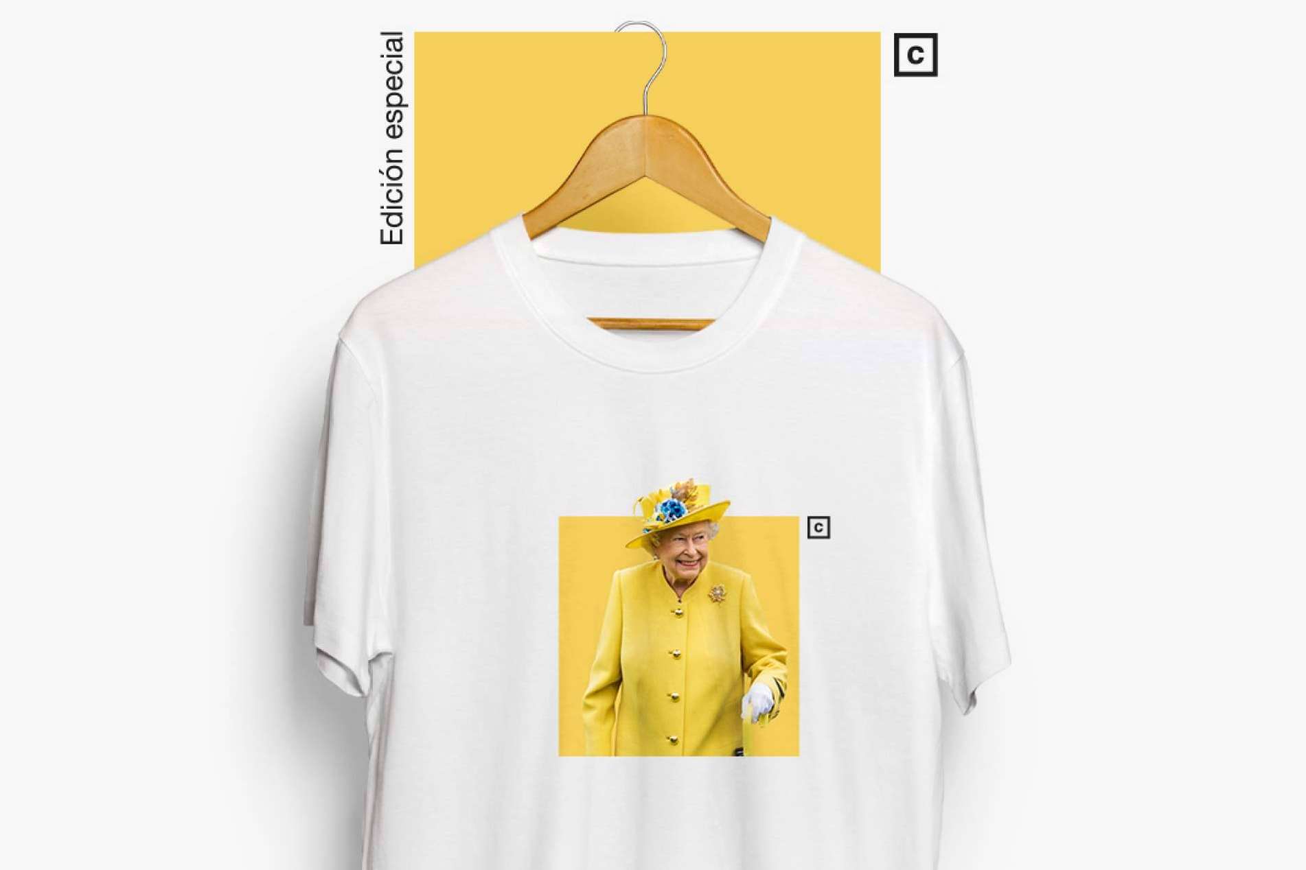 'God Save The Queen' se ha convertido en la camiseta top ventas de Themain