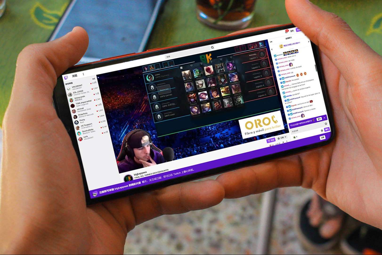 QLASH Spain ganador del Primer Campeonato Europeo League of Legends Wild Rift 2022 OROC CUP
