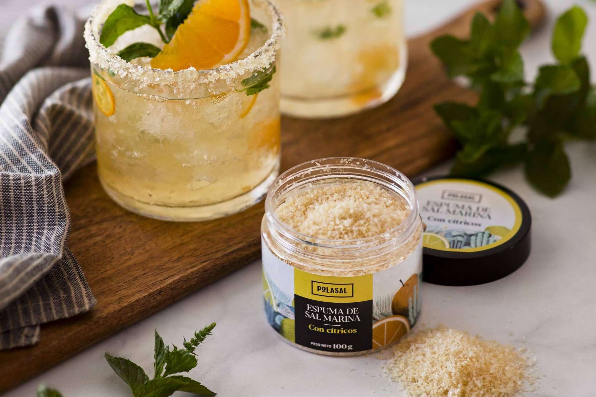 ¿Qué es la espuma de sal marina?