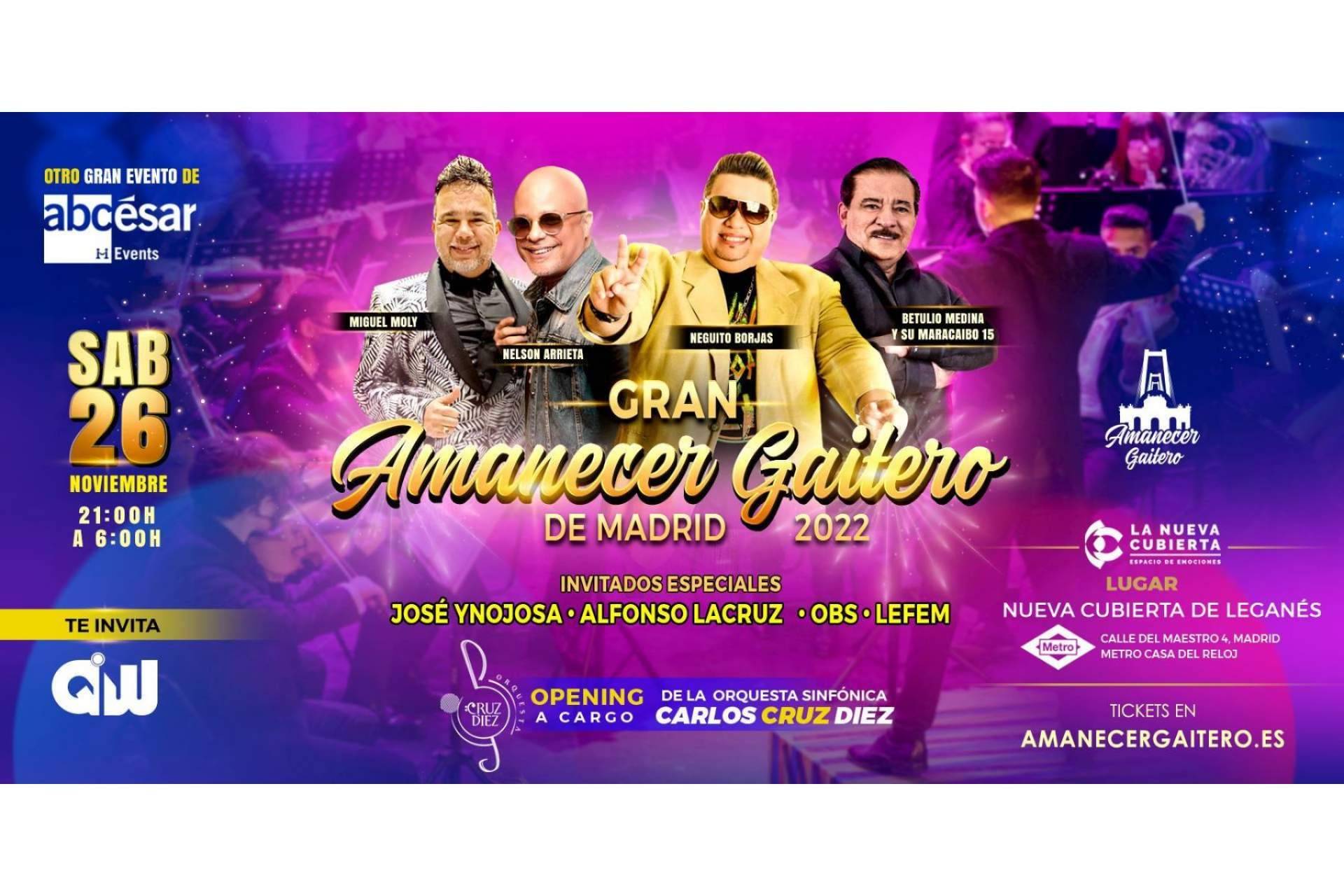 El icono Miguel Moly pondrá a bailar al Gran Amanecer Gaitero de Madrid