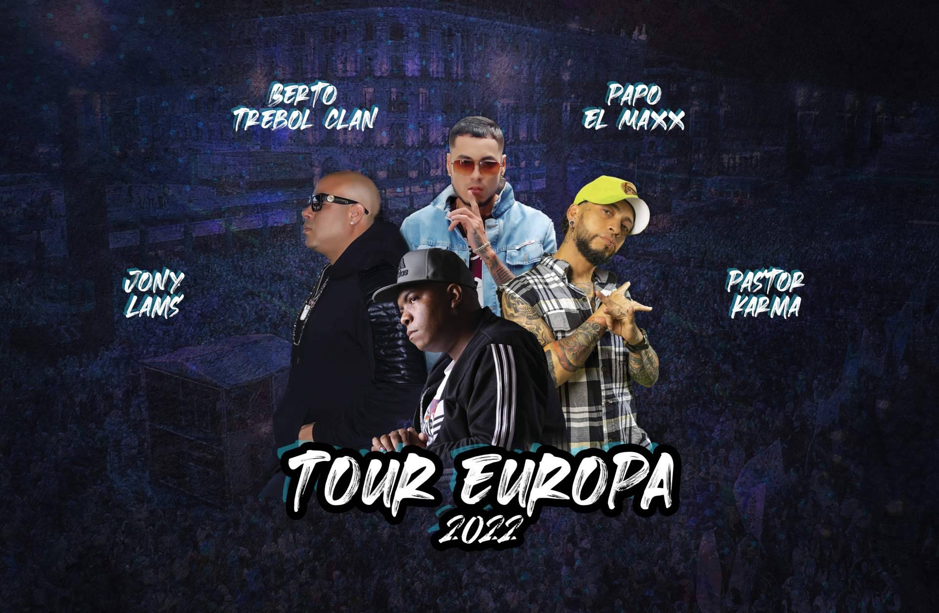 Se termina el Tour Old School Ft. New School de Papo El Maxx y Berto Trebol Clan 2022 por España