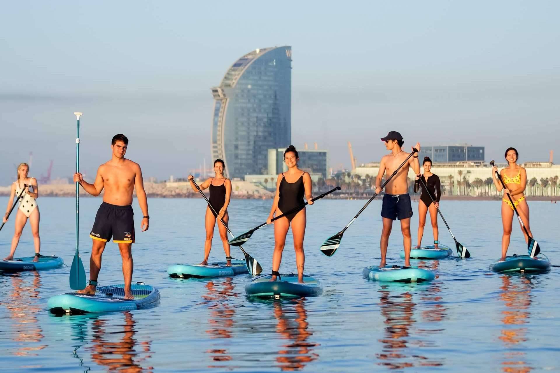 La escuela de paddle surf en Barcelona, Eswell