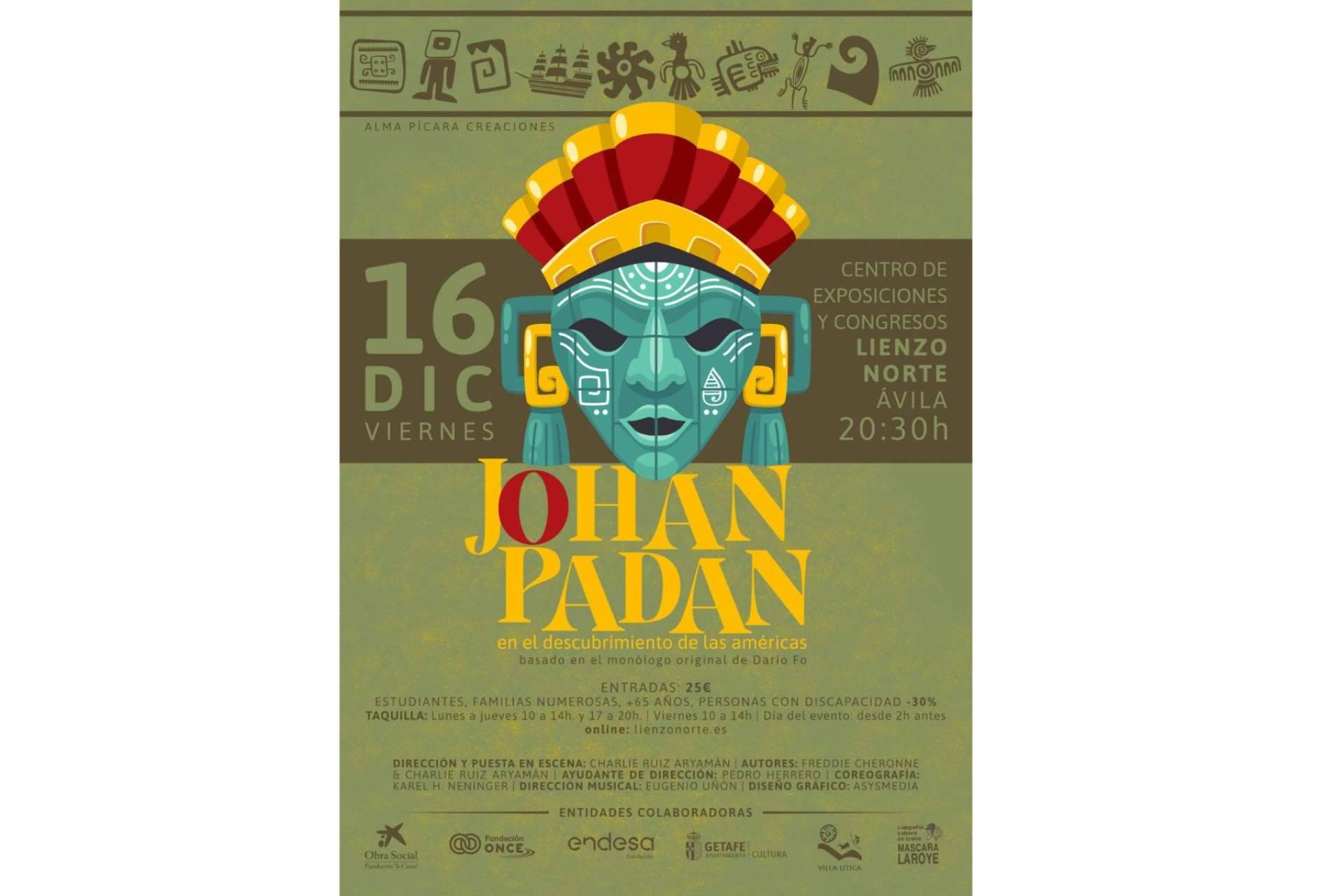 Johan Padan en el descubrimiento de las Américas lleva a Ávila una comedia musical que ahonda en la diversidad y el entendimiento entre culturas