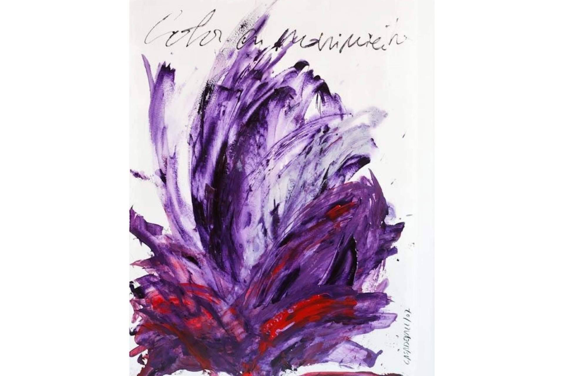 Cristina Casadevall y su arte abstracto de flores