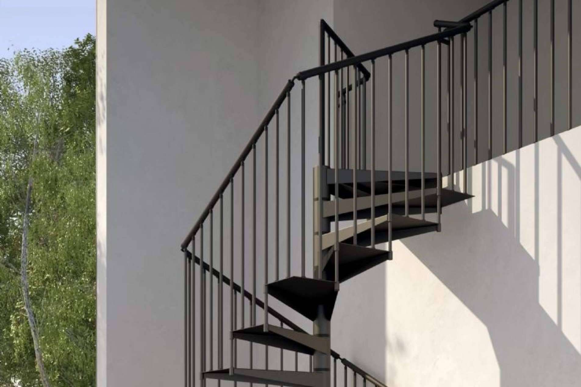 Diseñando espacios en movimiento con escaleras metálicas de exterior, con Escaleras Enesca