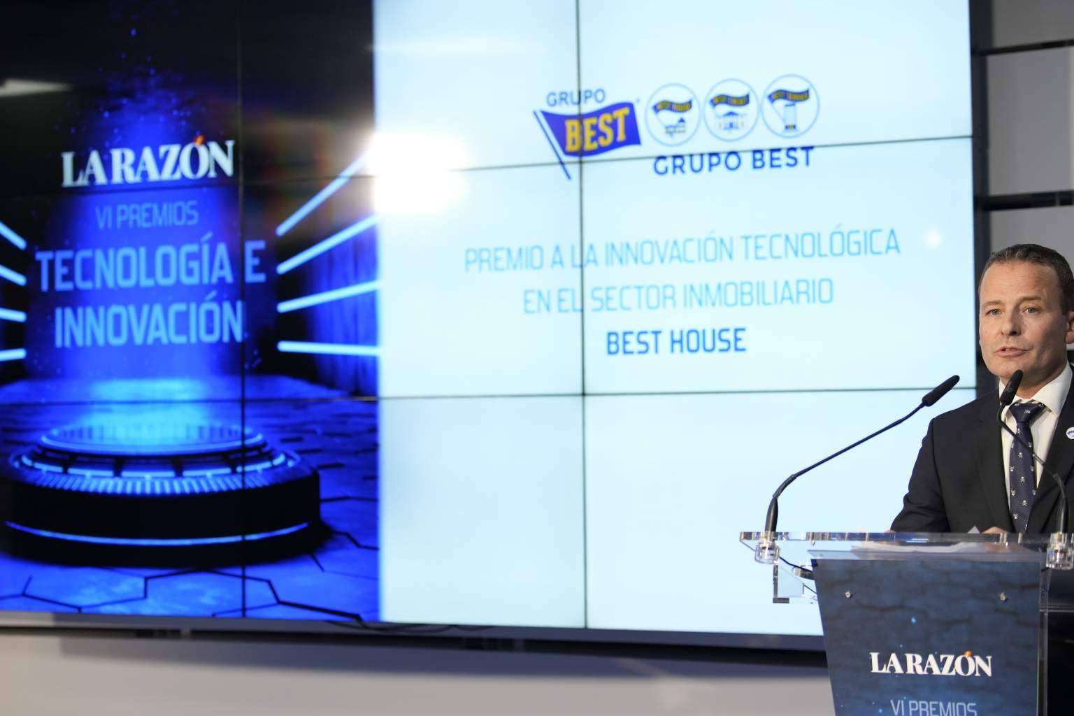Best House es galardonada en los VI Premios Tecnología e Innovación que otorga el Diario la Razón