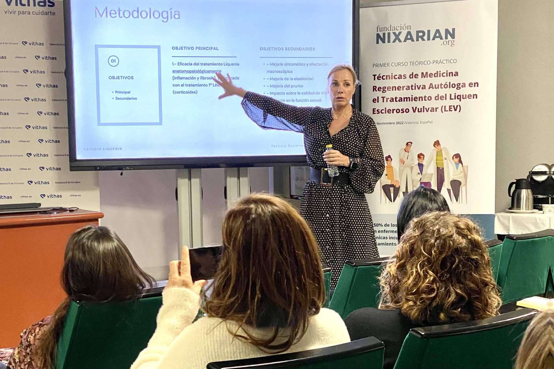 El Primer Curso Teórico-Práctico sobre Técnicas de Medicina Regenerativa Autóloga en el Tratamiento del Liquen Escleroso Vulvar (LEV) ha sido un éxito