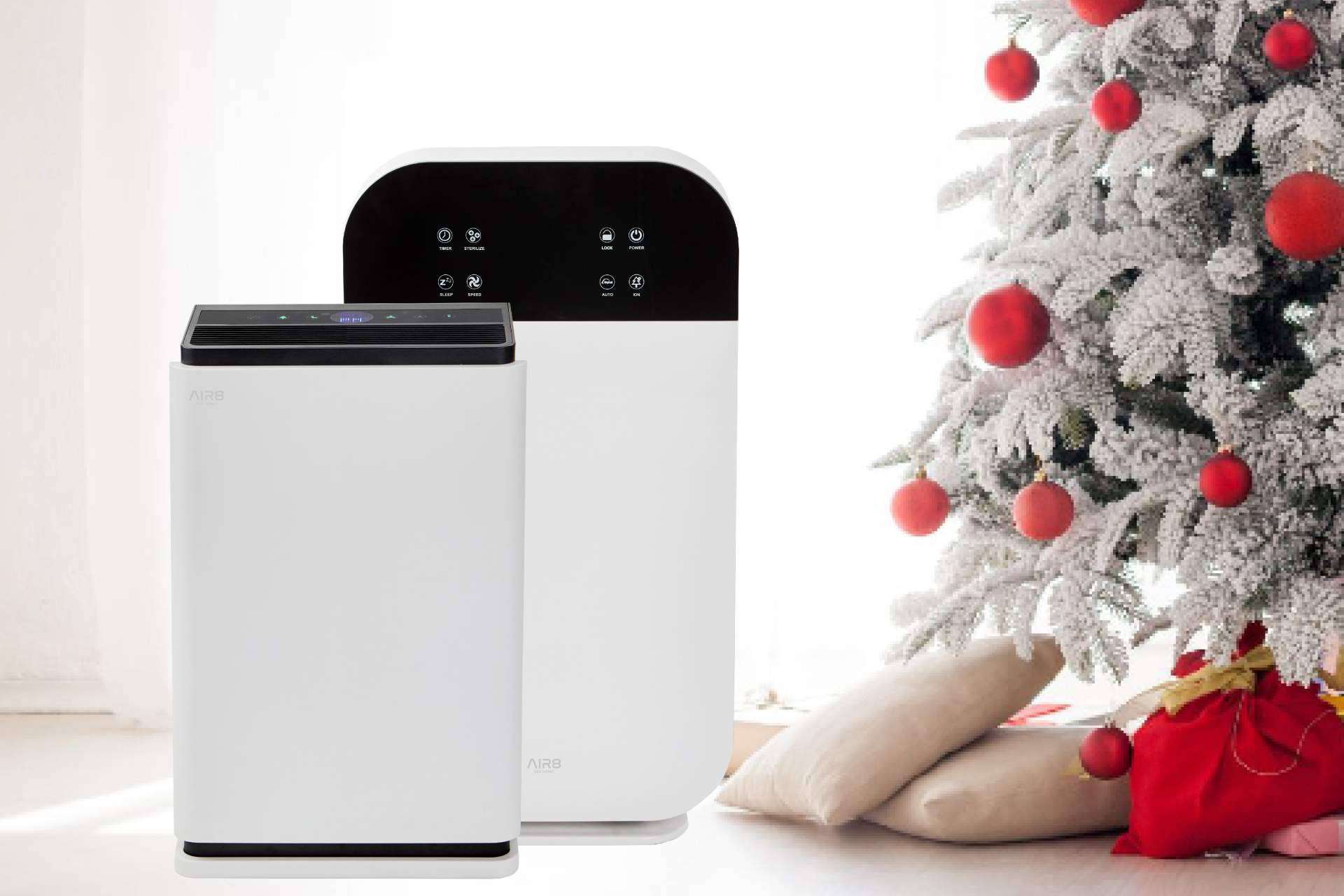 Regalar un purificador de aire que mejore la salud del hogar en Navidad