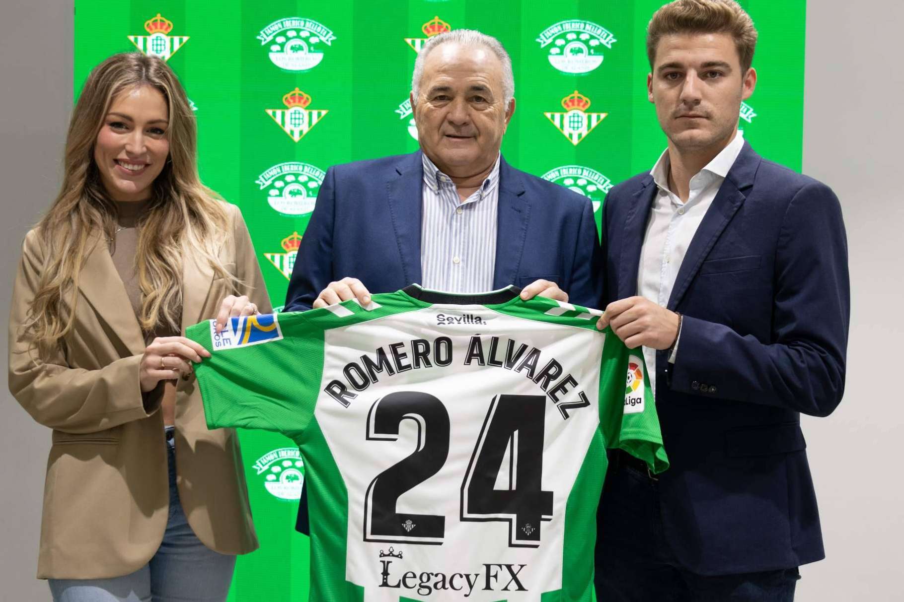 Las próximas tres temporadas, Romero Álvarez S.A. será patrocinador oficial del Real Betis Balompié