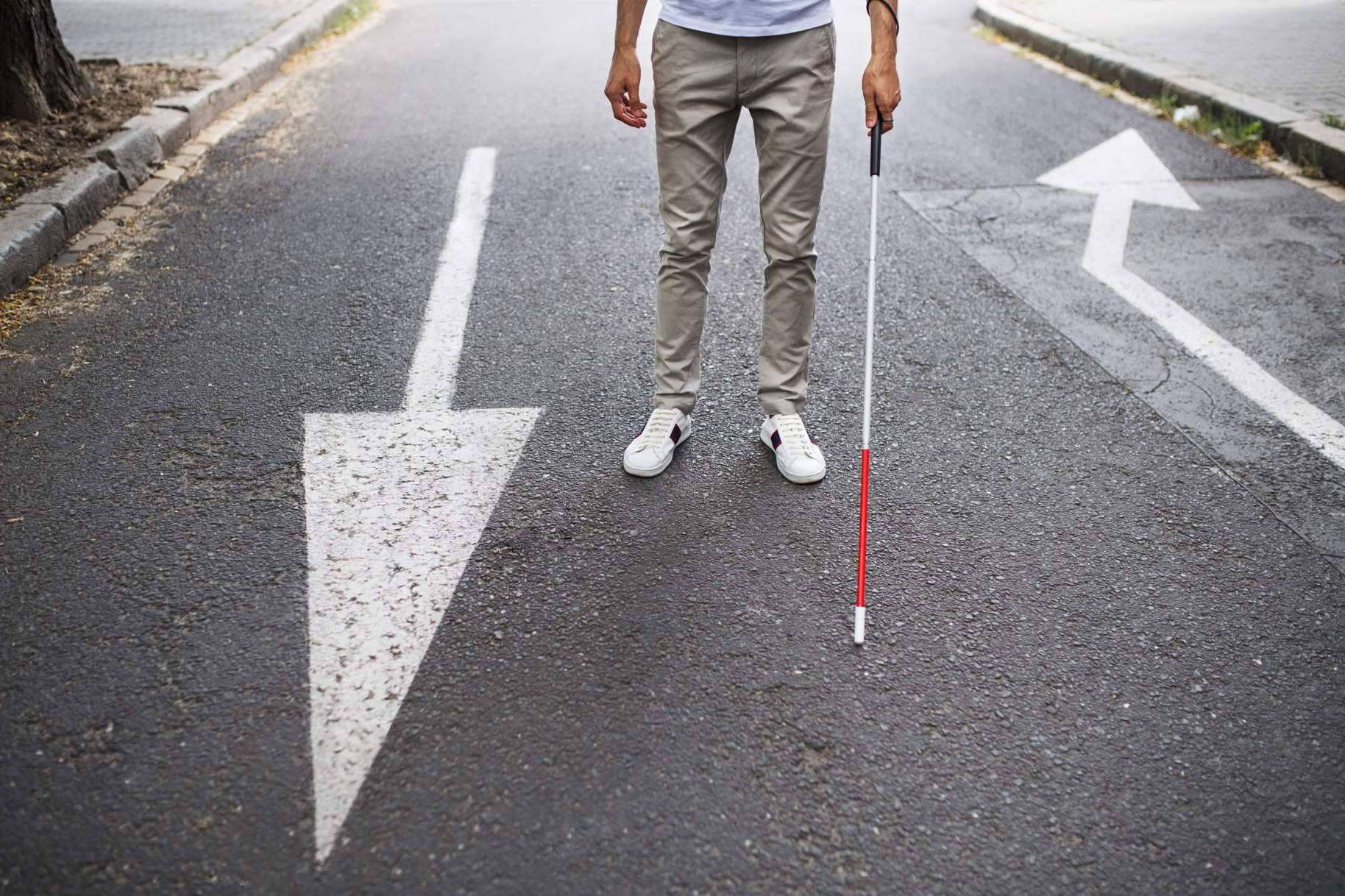 La ayuda de Elías Asfura y Fundación Marie para las personas con discapacidad visual