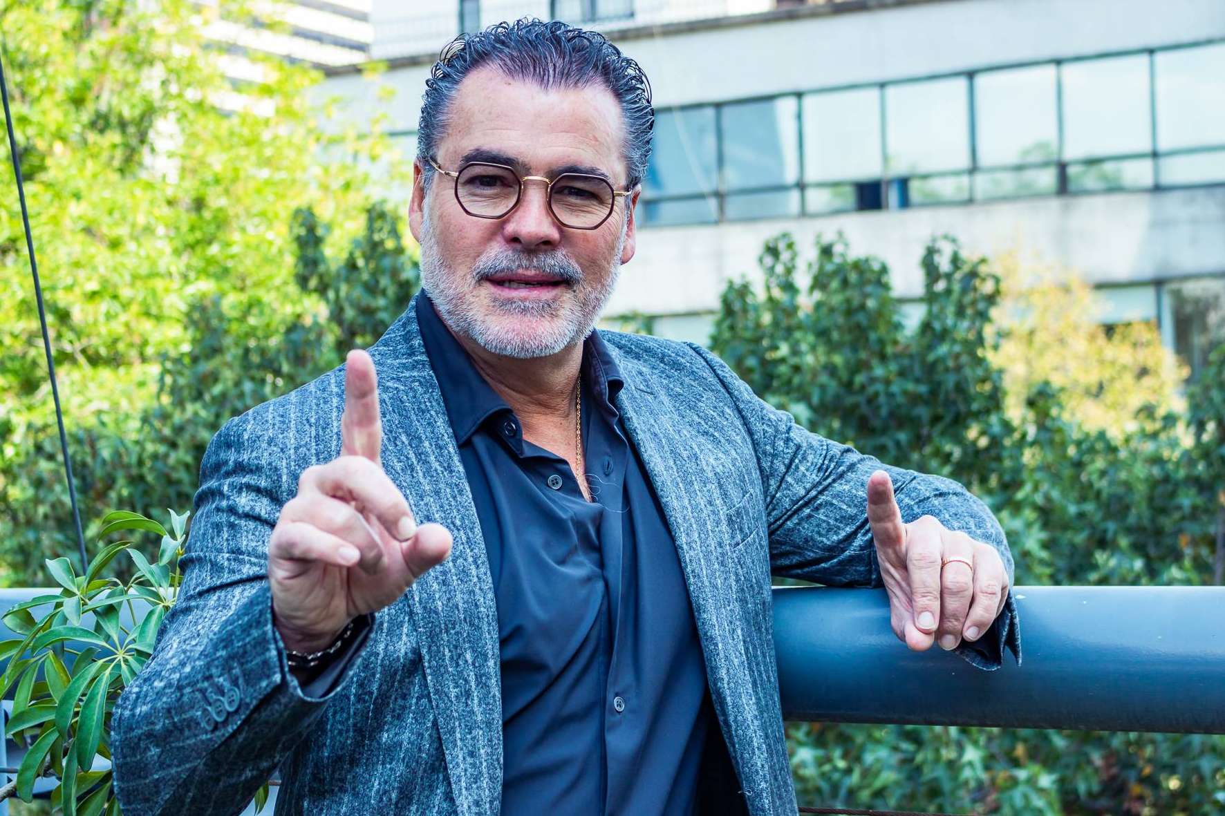 Modesto Gutiérrez Losada como Presidente de EO Mexico Chapter concede una entrevista