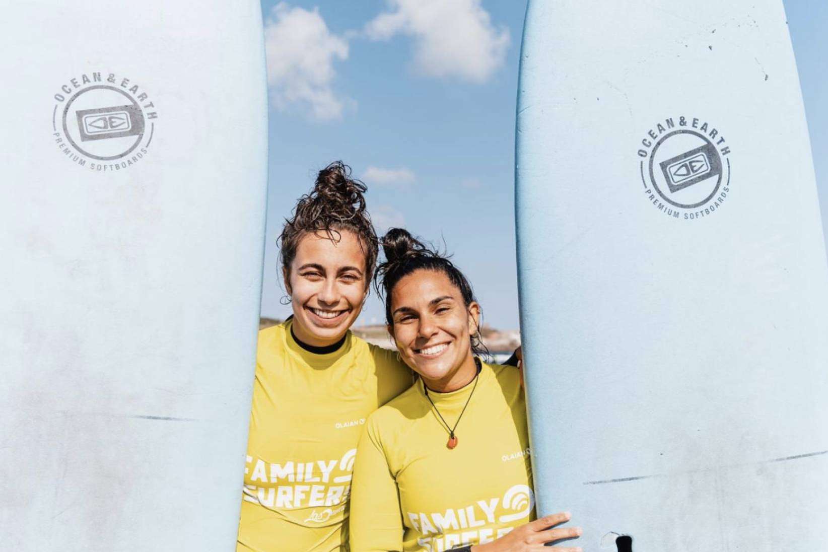 Aprender las principales técnicas de surf en el curso de iniciación de Family Surfers – Las Dunas