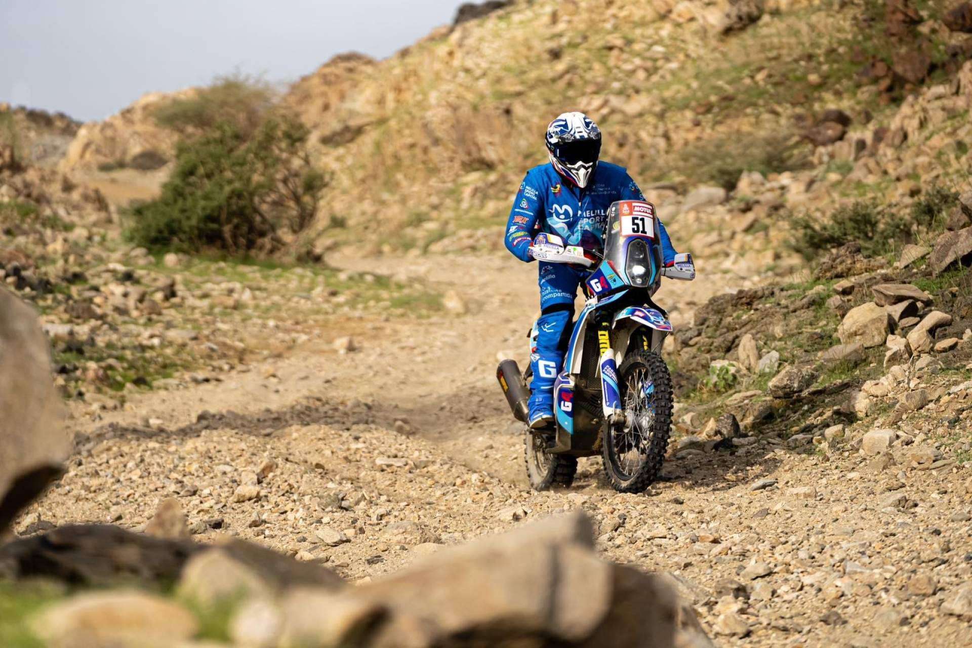En el Dakar 2023, Scheidt & Bachmann ha patrocinado a Rachid Al-Lal-Lahadil