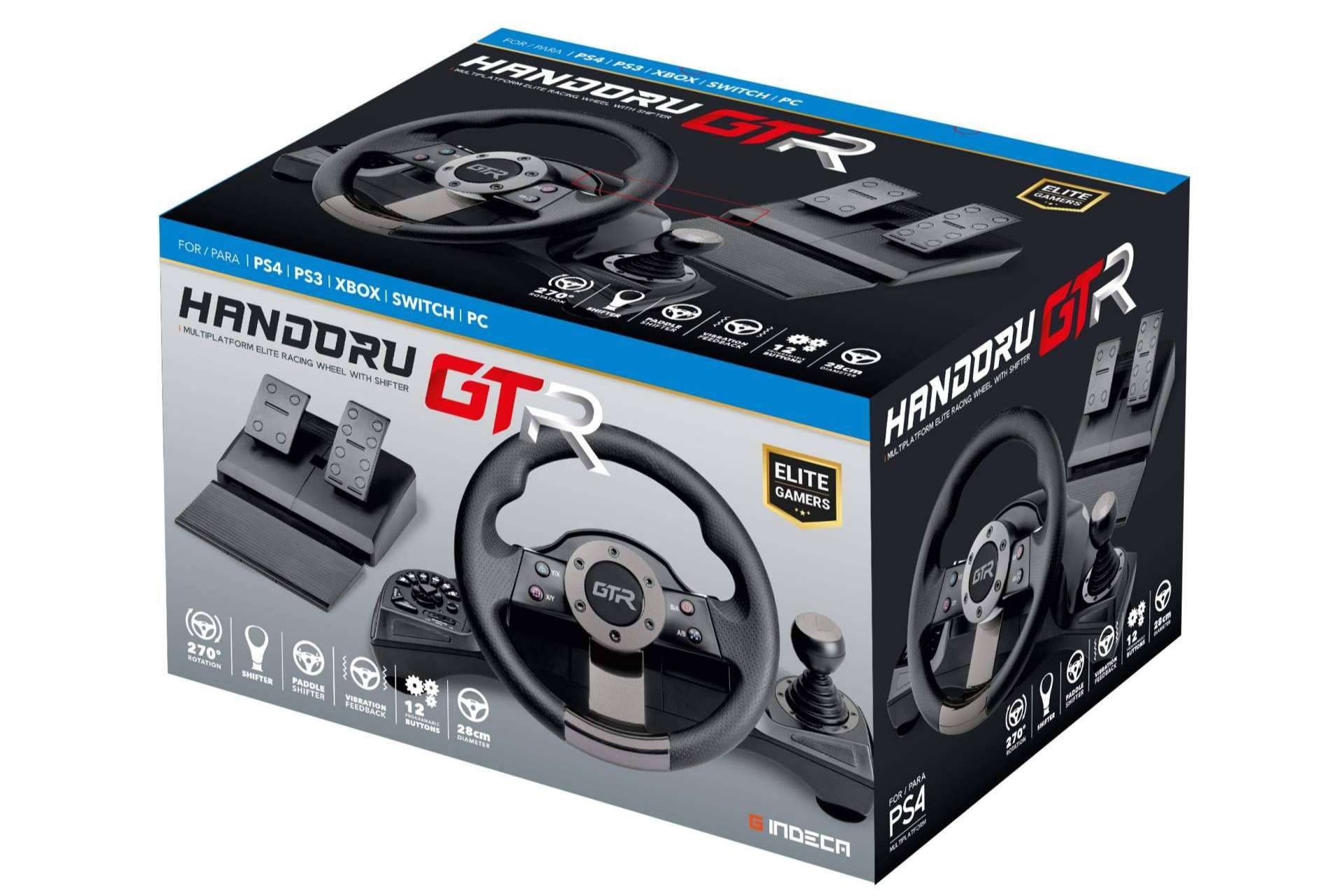 Los 3 modelos de volantes para videoconsolas que los gamers pueden adquirir en Indeca Business
