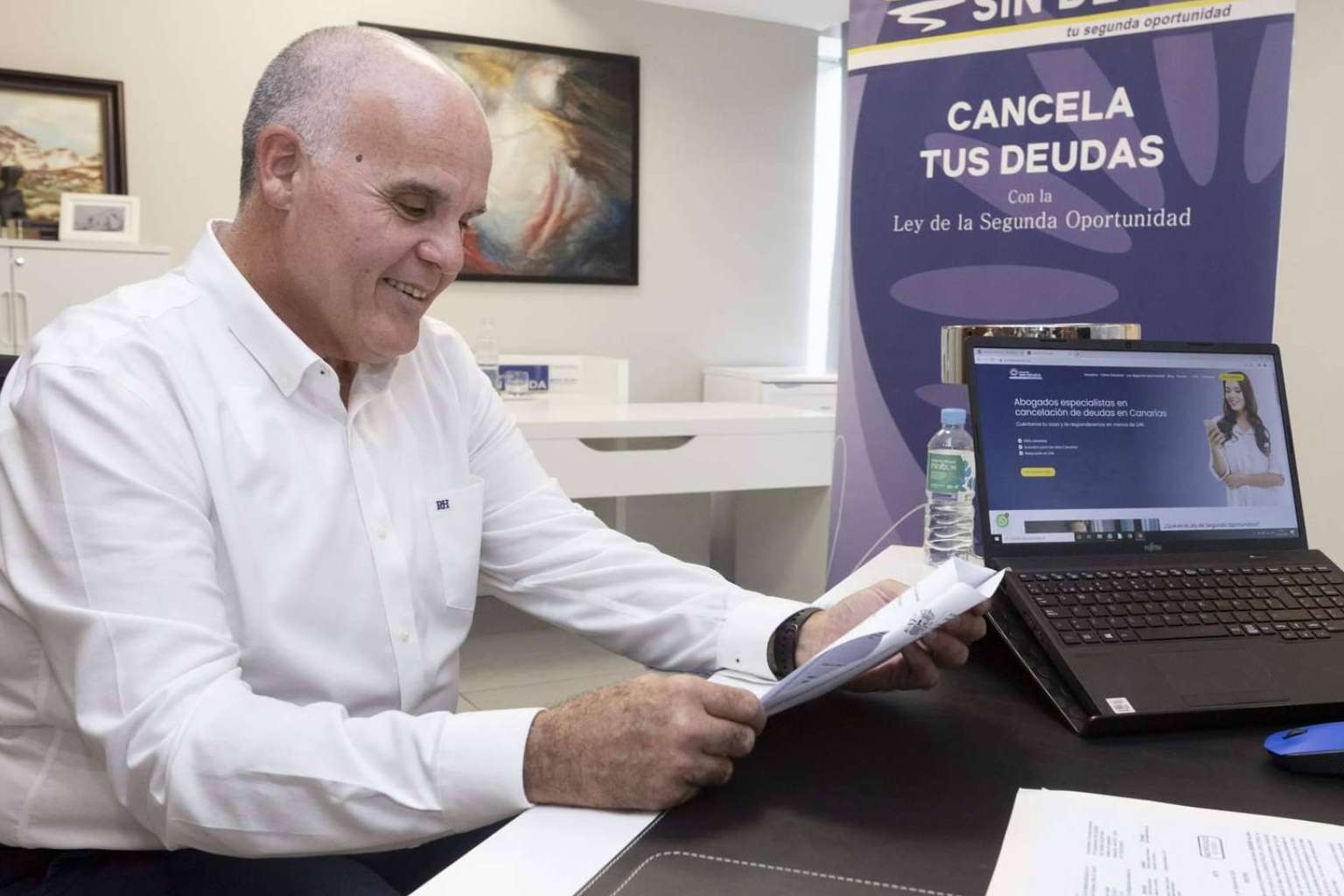Un vecino de San Andrés logra la cancelación de 35.000 euros de deudas con la Ley de Segunda Oportunidad