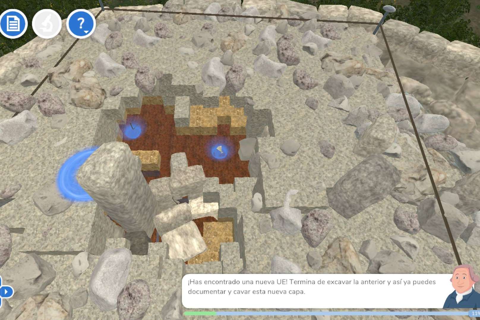 El primer videojuego educativo sobre arqueología e historia, Archaeologist