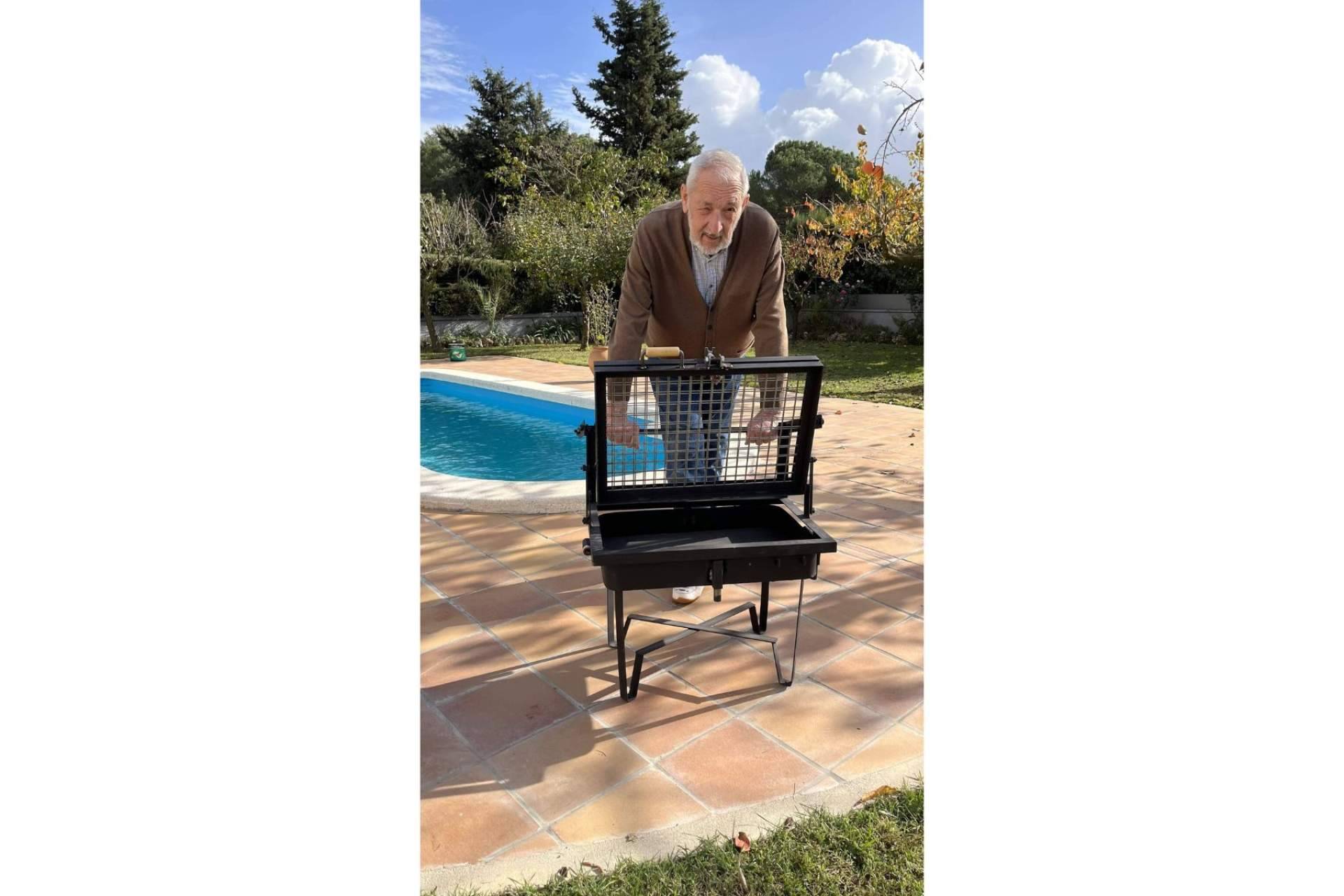 Los braseros de jardín de Gaudir amb Foc permiten disfrutar del exterior del hogar también en invierno