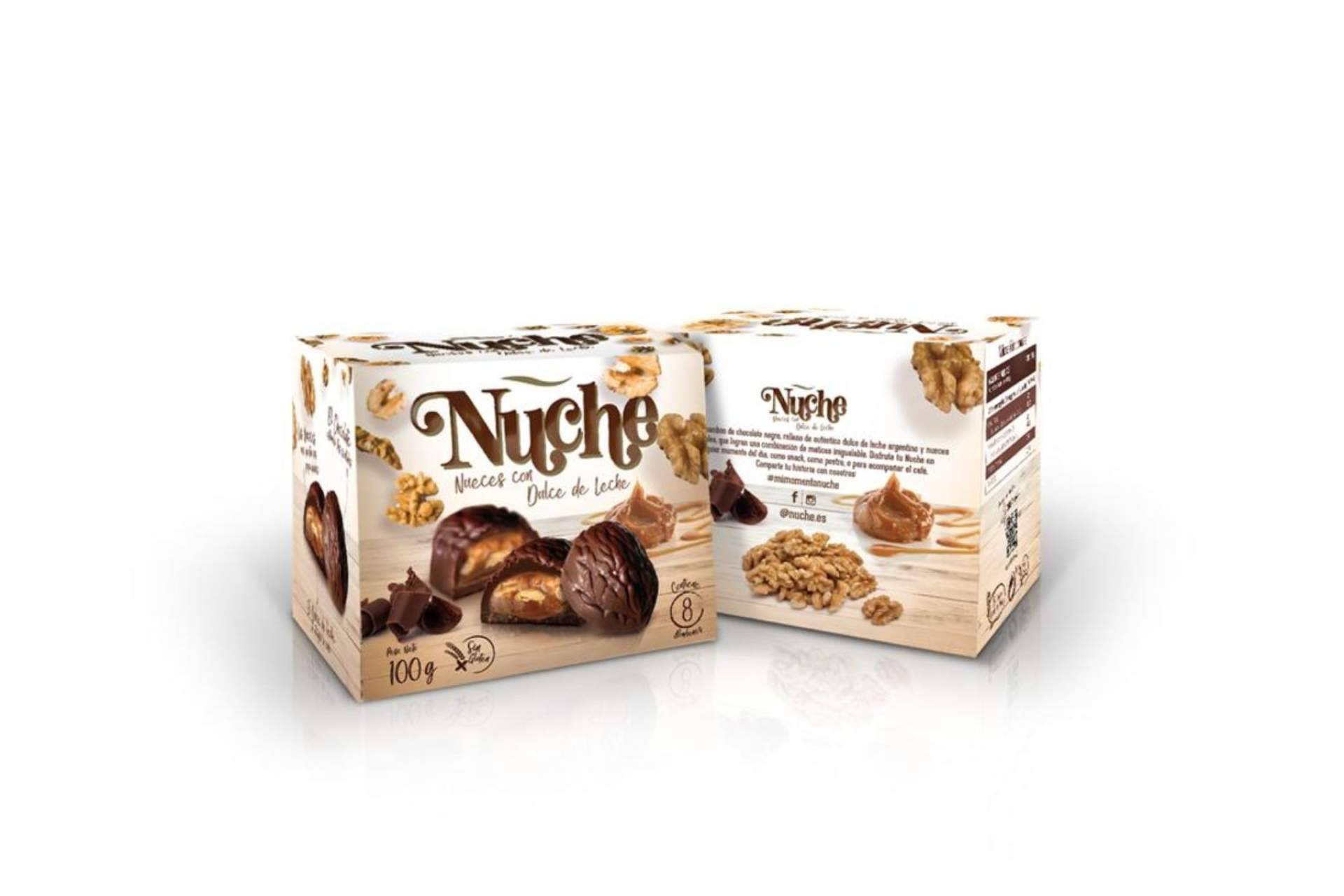 La nueva marca de bombones de chocolate con forma de nuez que causa furor en Europa, Nuche
