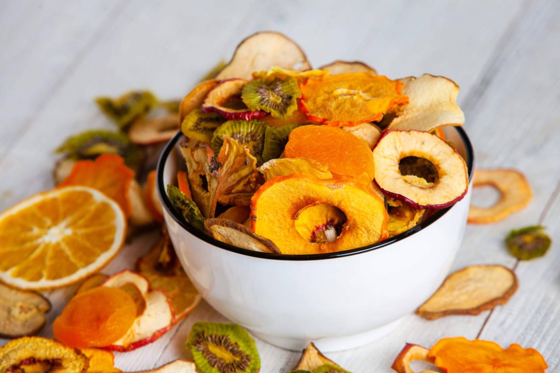 El consumo de fruta deshidratada permite mantener una alimentación saludable