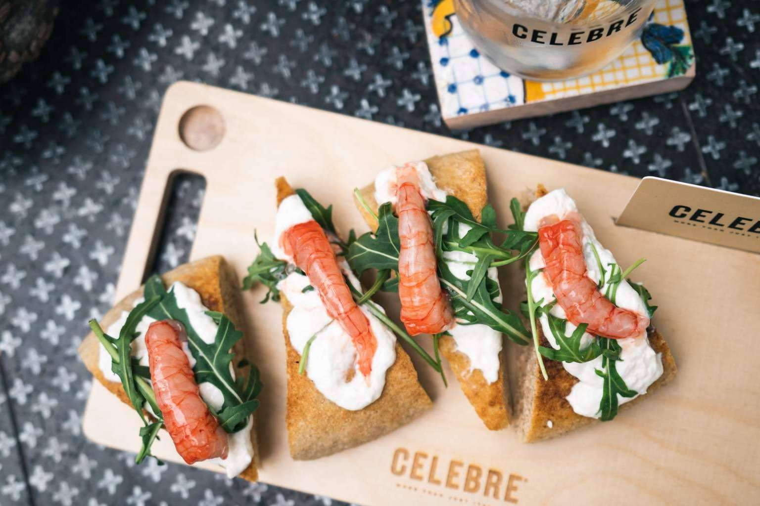 La amplia oferta de aperitivo italiano que ofrece Celebre