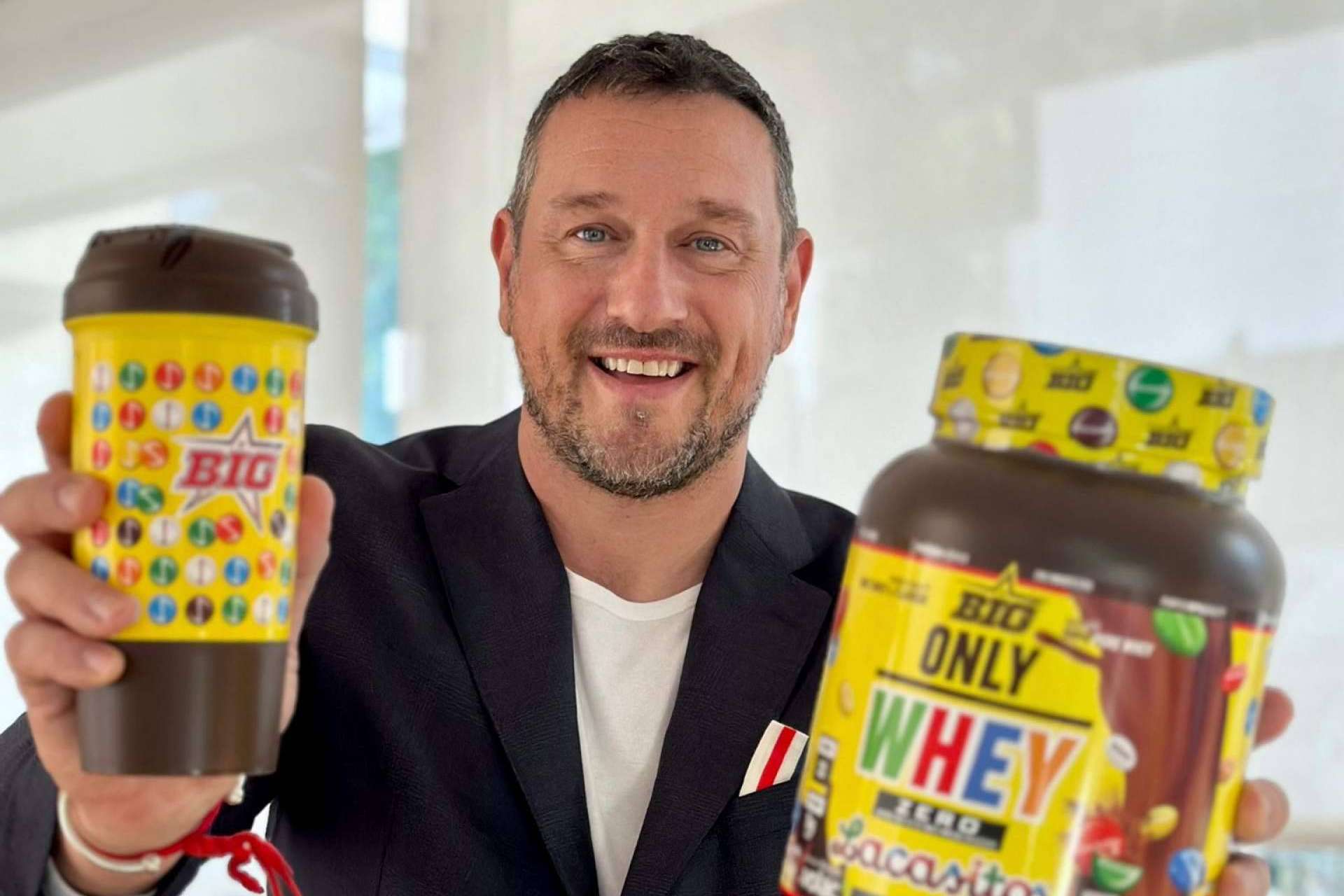 BIG firma con Lacasitos para el lanzamiento de un nuevo producto revolucionario en el sector de los suplementos deportivos